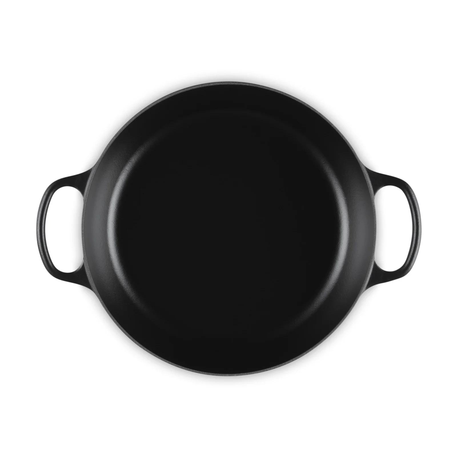 Le Creuset Pfanne Signature Gusseisen-Gourmet-Topf, Ø 30cm, Schwarz matt - Image 5