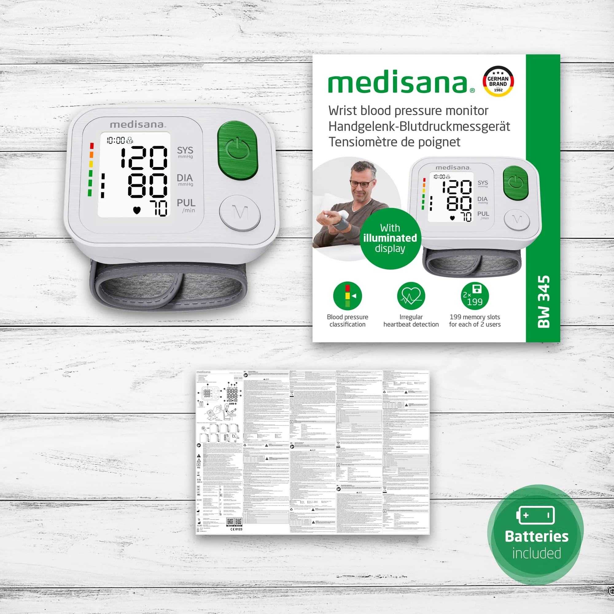 Medisana Blutdruckmessgerät Handgelenk BW345 - Image 6