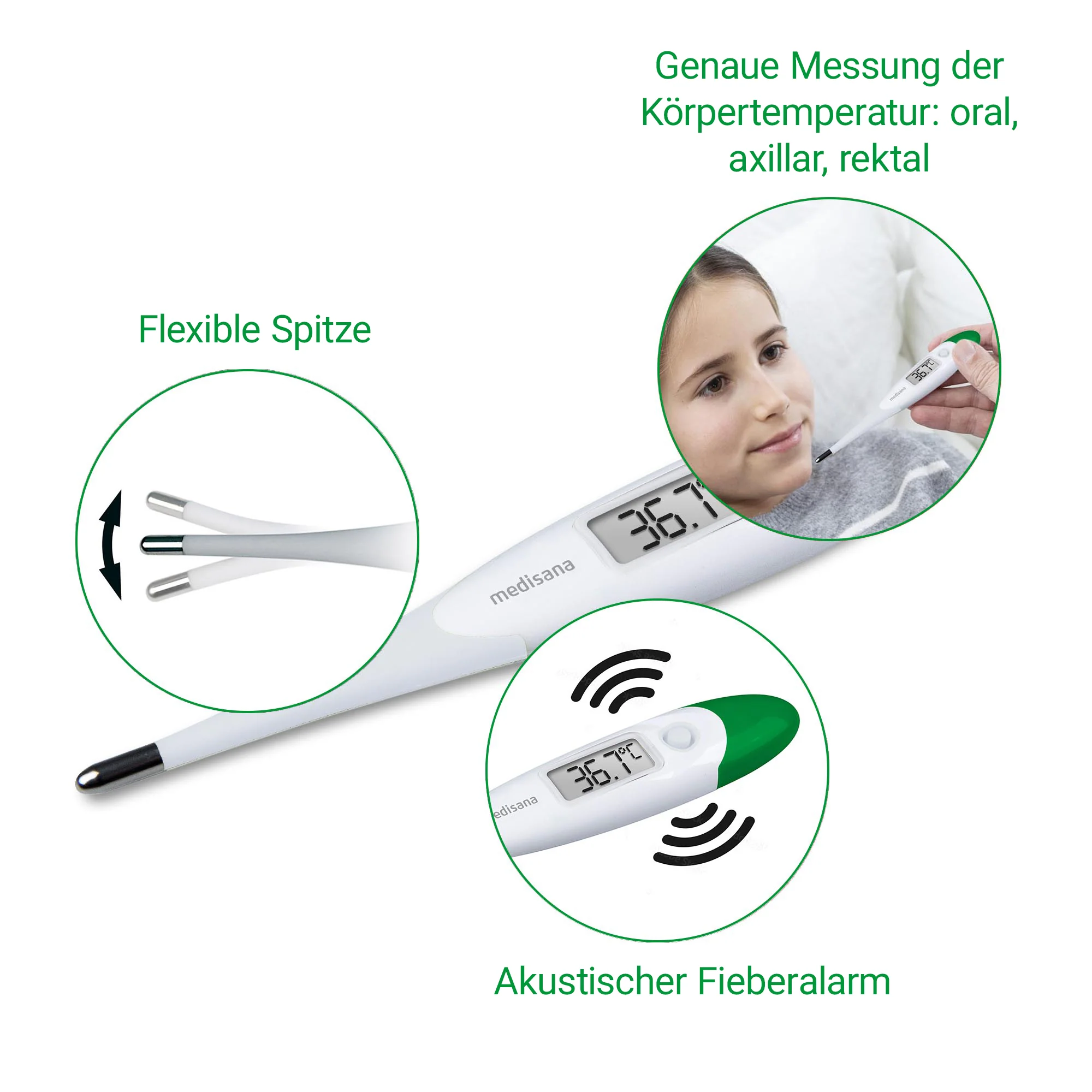 Medisana Fieberthermometer TM 700 - Image 3