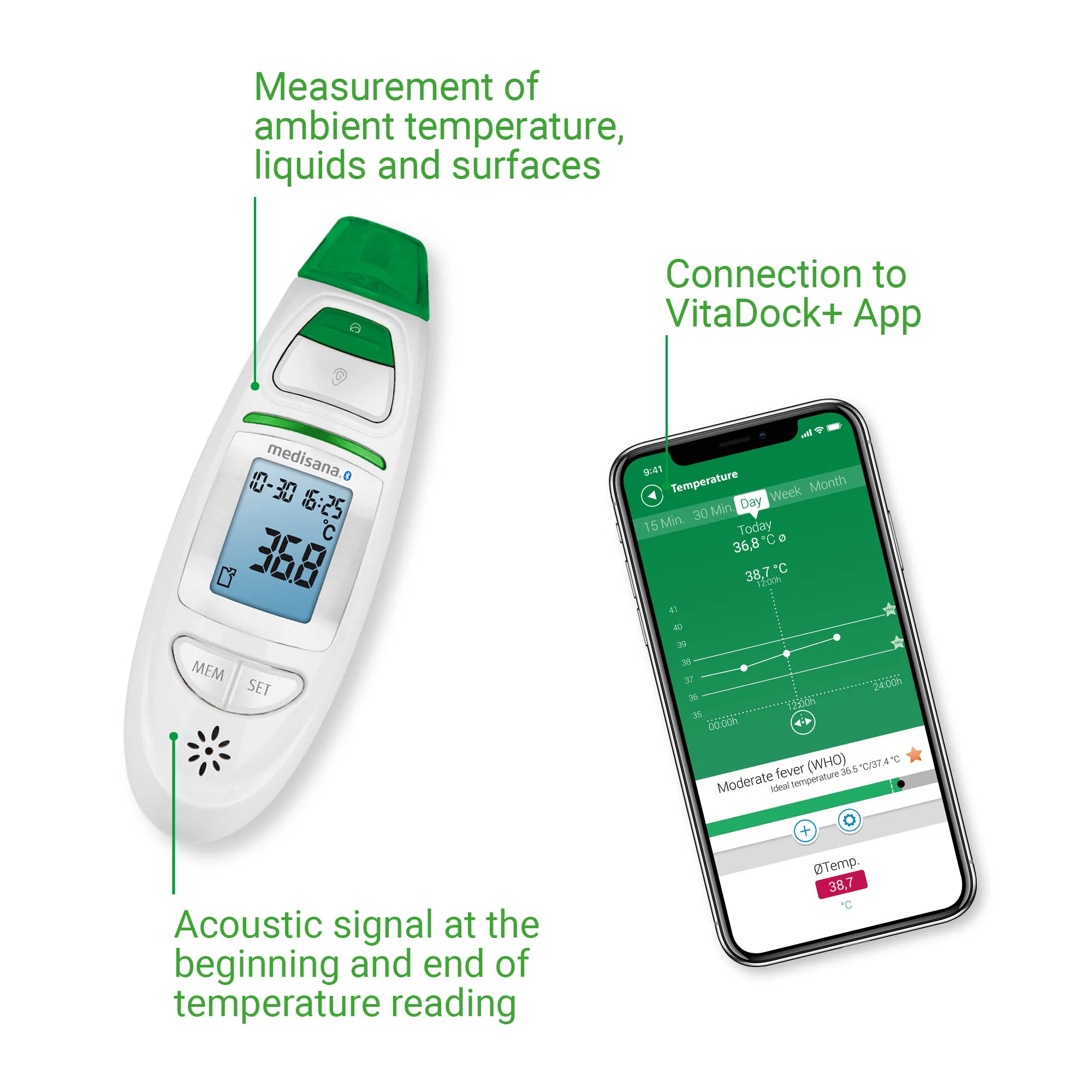 Medisana Fieberthermometer TM750 Connect - Image 5