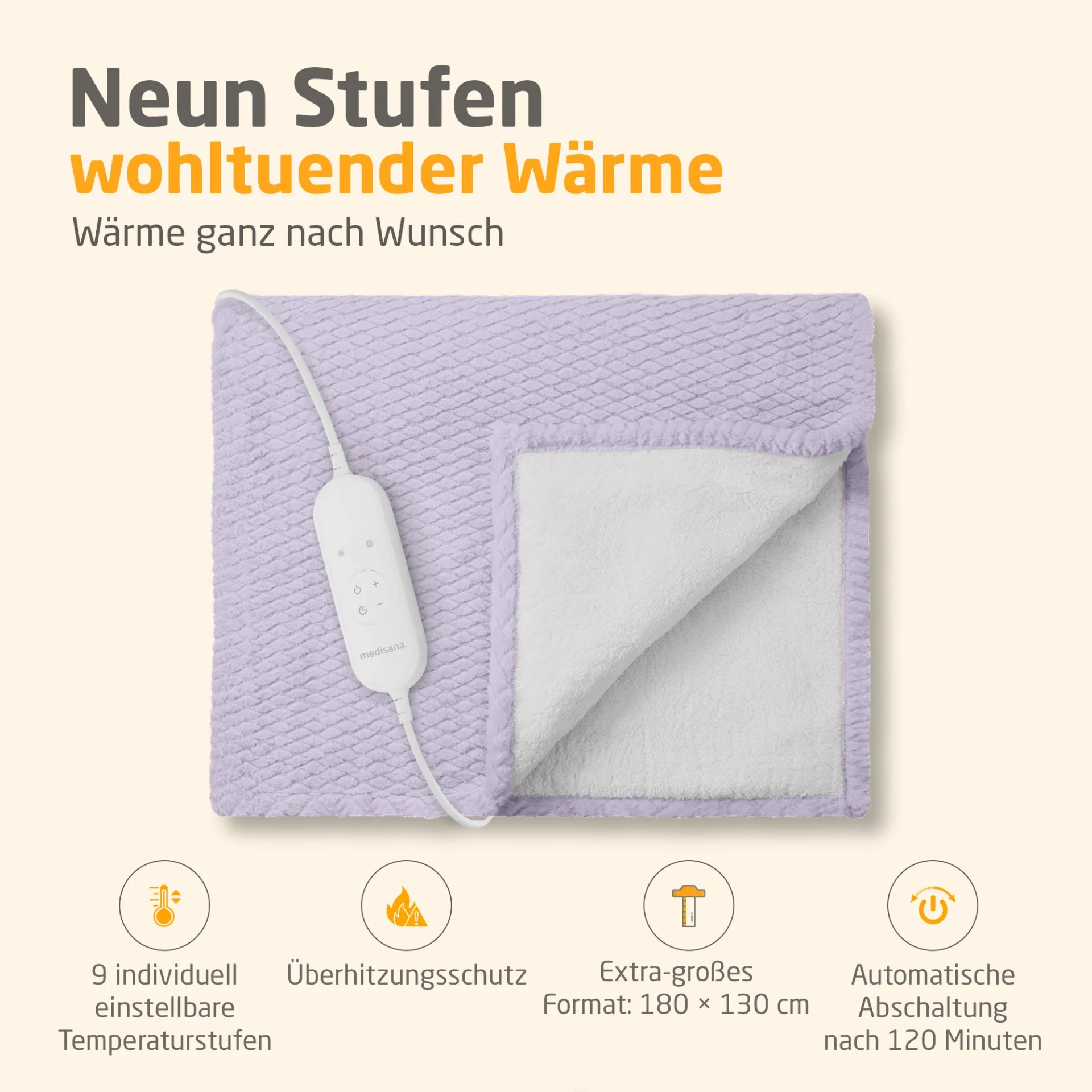 Medisana Heizdecke HB418 - Image 2