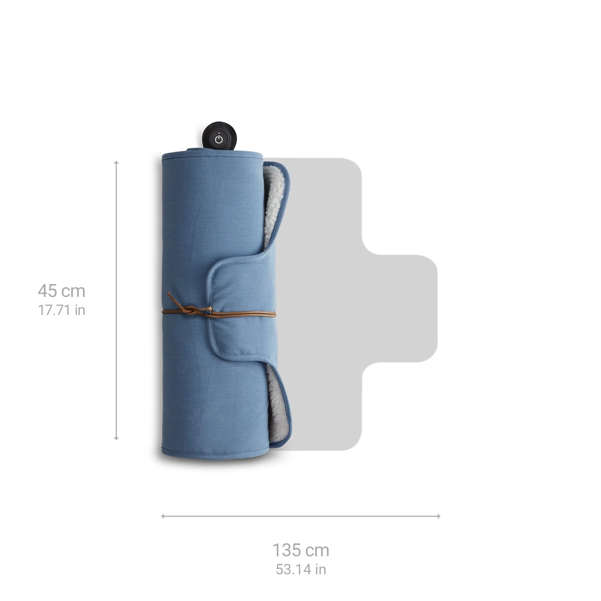 Medisana Heizdecke OL 850, blau - Image 2