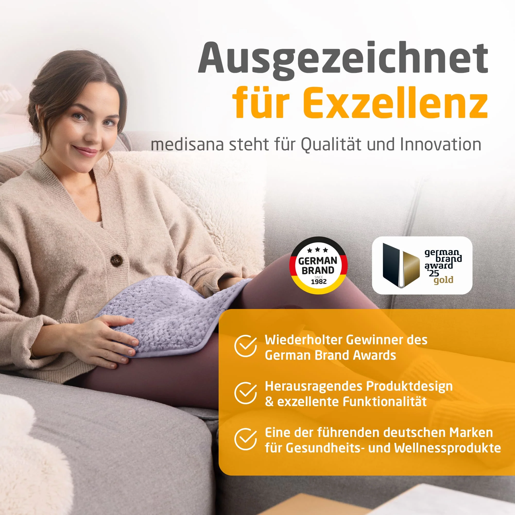 Medisana Heizkissen HP518, Zartlila - Image 6