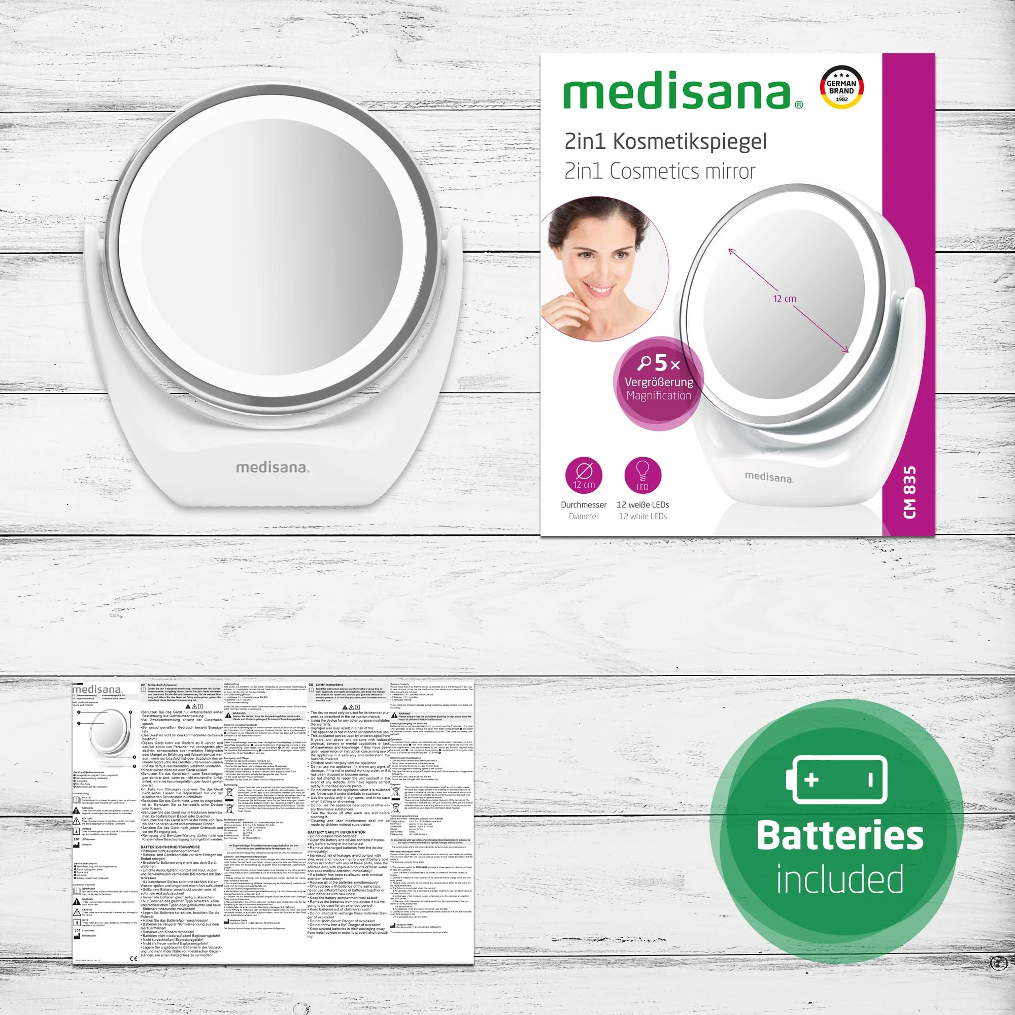 Medisana Kosmetikspiegel CM 835 - Image 6