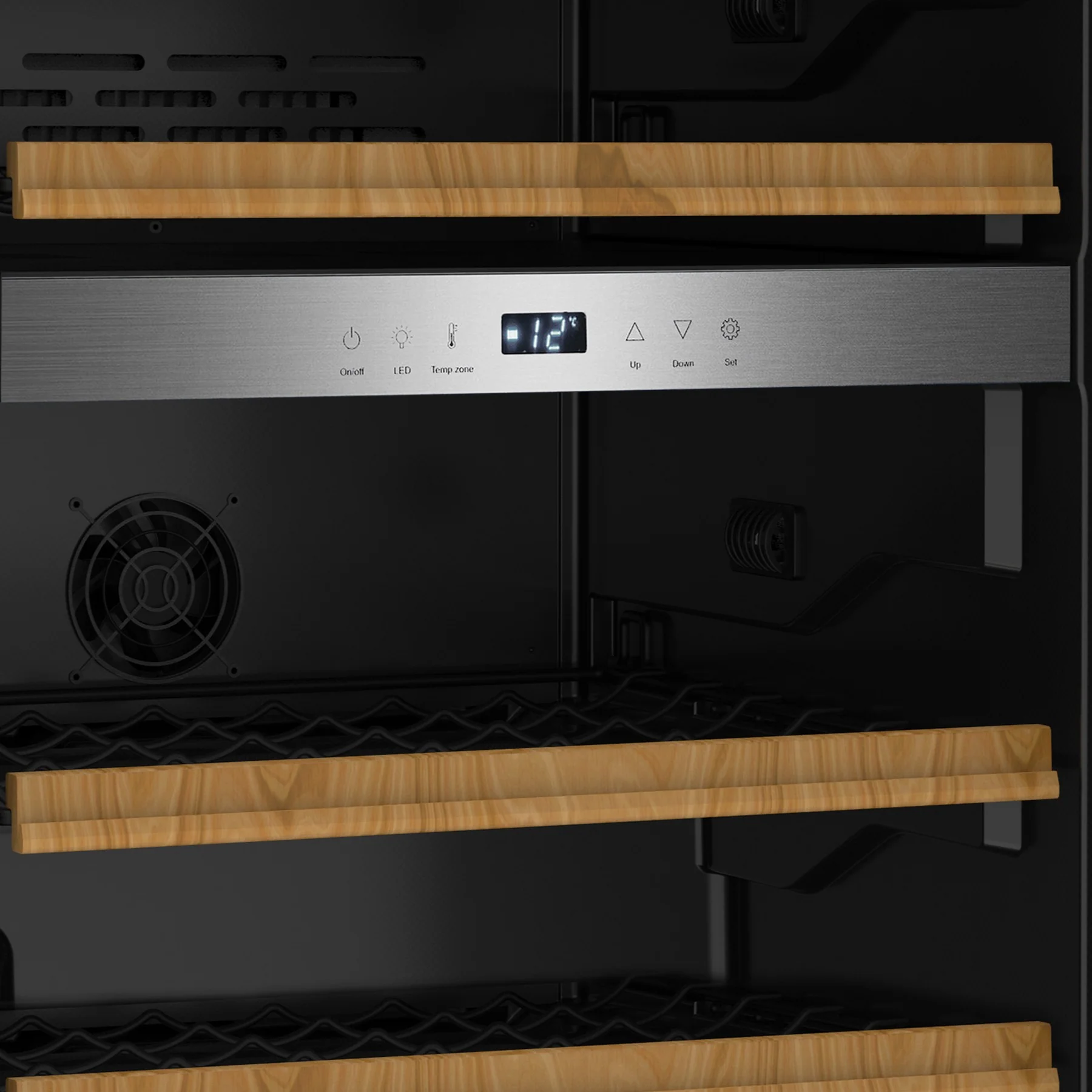 NABO Weinkühlschrank WS1160, 116 Liter, 49 Flaschen - Image 3