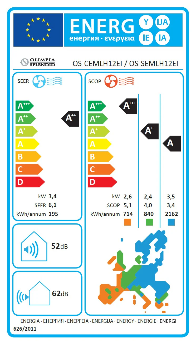 Olimpia Splendid Klimaanlage mit Ausseneinheit Mystral 12 - Image 7