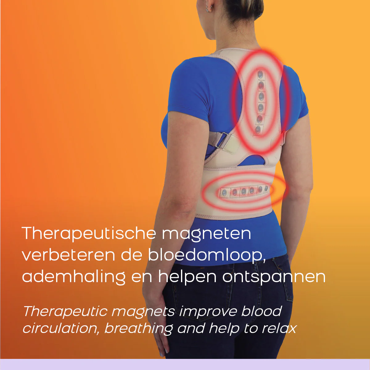 Orange Care Rückenbandage Perfect Posture Pro - Größe XL - Image 5
