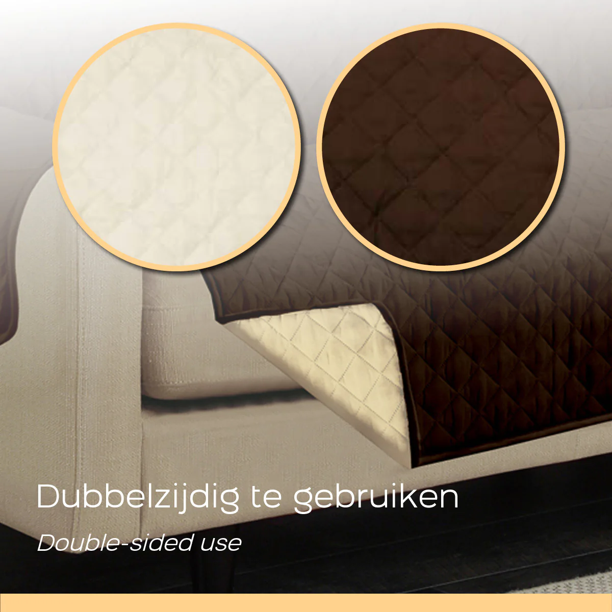 Orange Donkey Couch Abdeckung 3-Sitzer Sofa Abdeckung - 279x177CM - Image 3