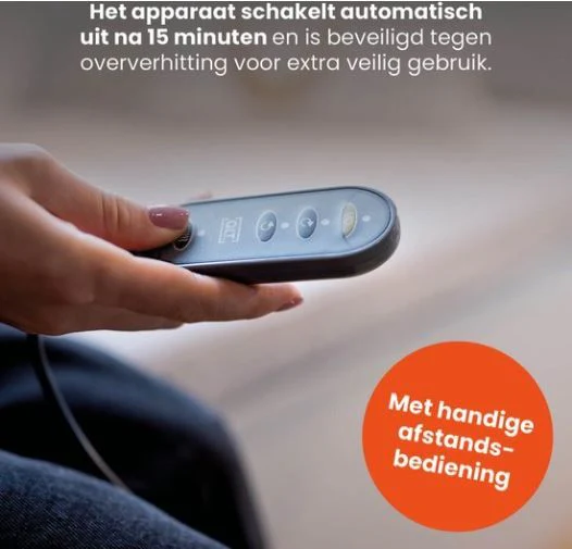 Orange Planet Fussmassagegerät QLT 2-in-1 Shiatsu - Image 5