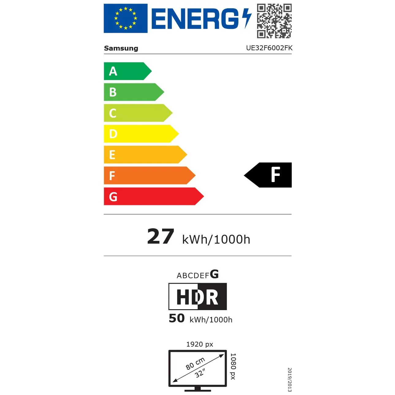 SAMSUNG TV 32" Full HD, Smart TV, UE32F6002FKXX - Image 7