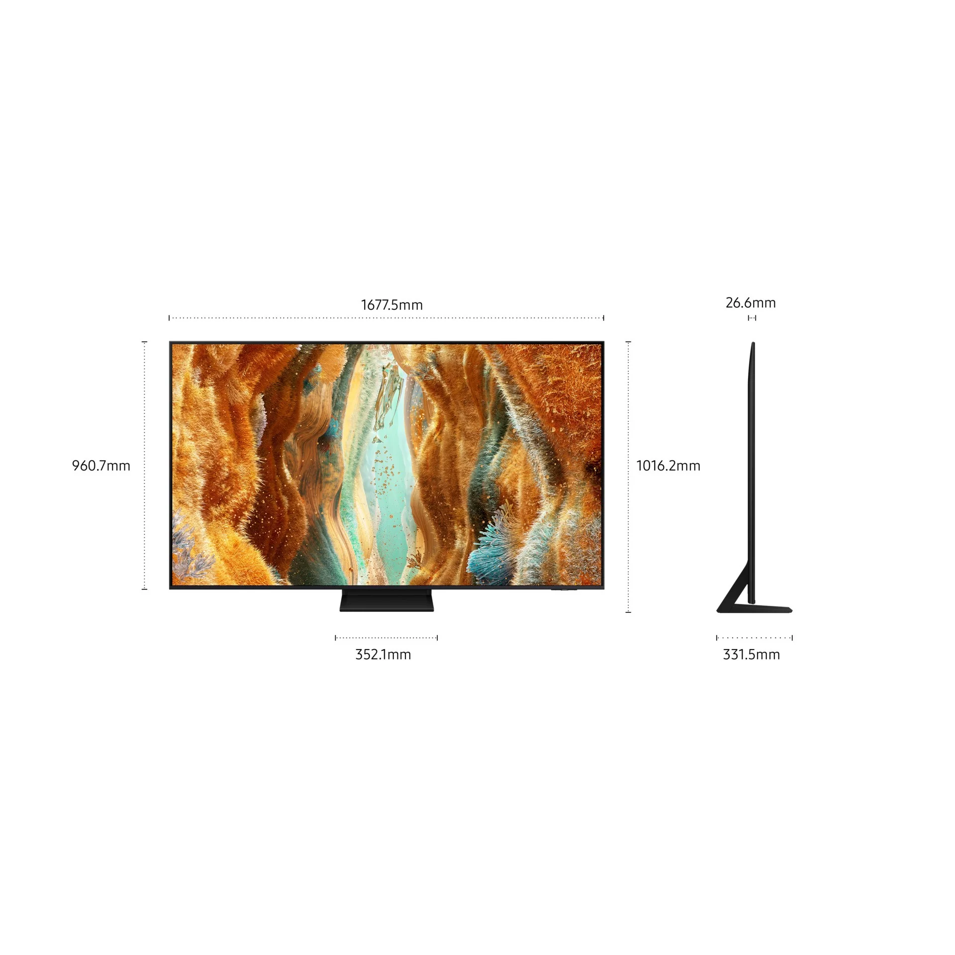 SAMSUNG TV 75" Neo QLED QN70F 4K Vision AI Smart TV (2025) QE75QN70FAU - Image 4