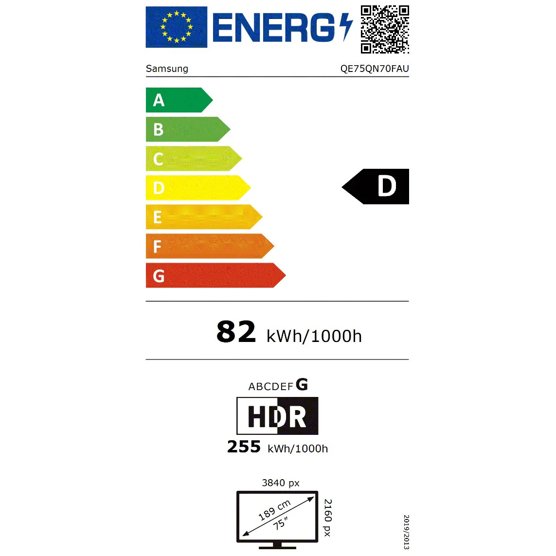 SAMSUNG TV 75" Neo QLED QN70F 4K Vision AI Smart TV (2025) QE75QN70FAU - Image 8