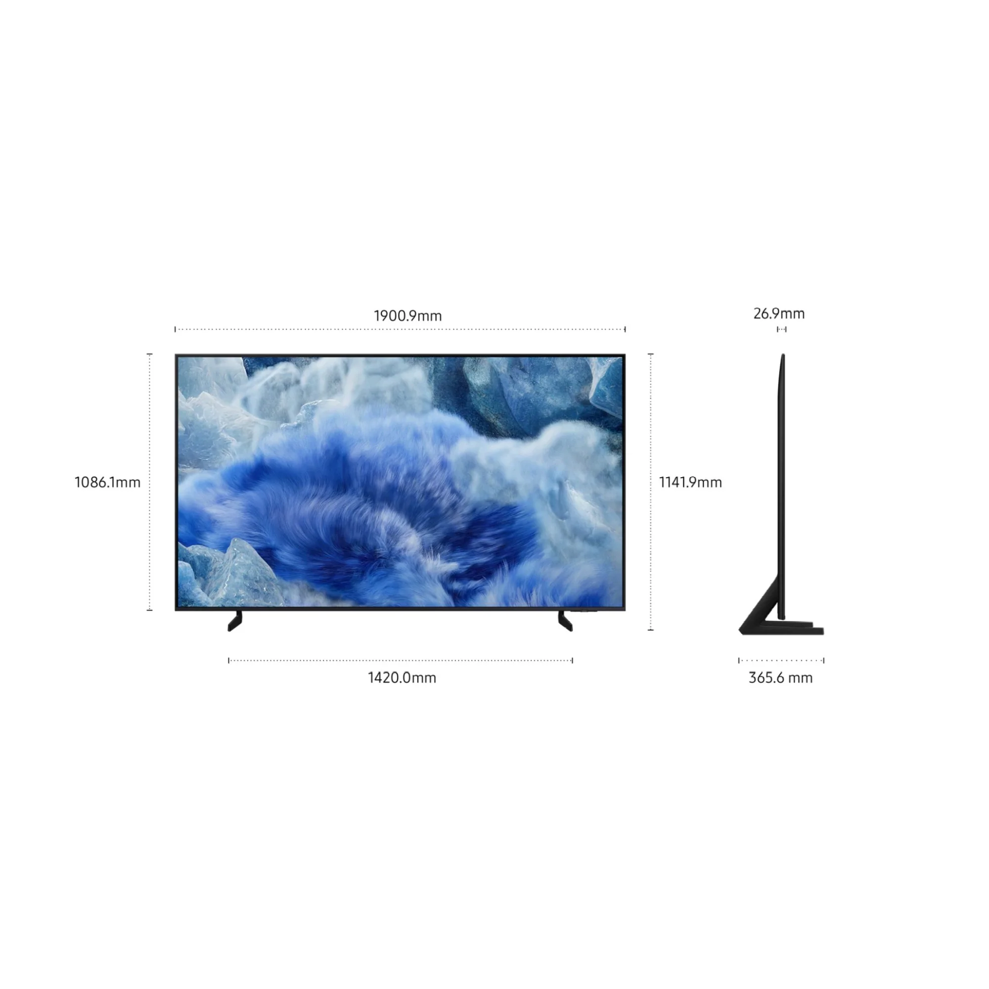 SAMSUNG TV 85" QLED Q8F 4K Samsung Vision AI Smart TV (2025) QE85Q8FAAU - Image 4