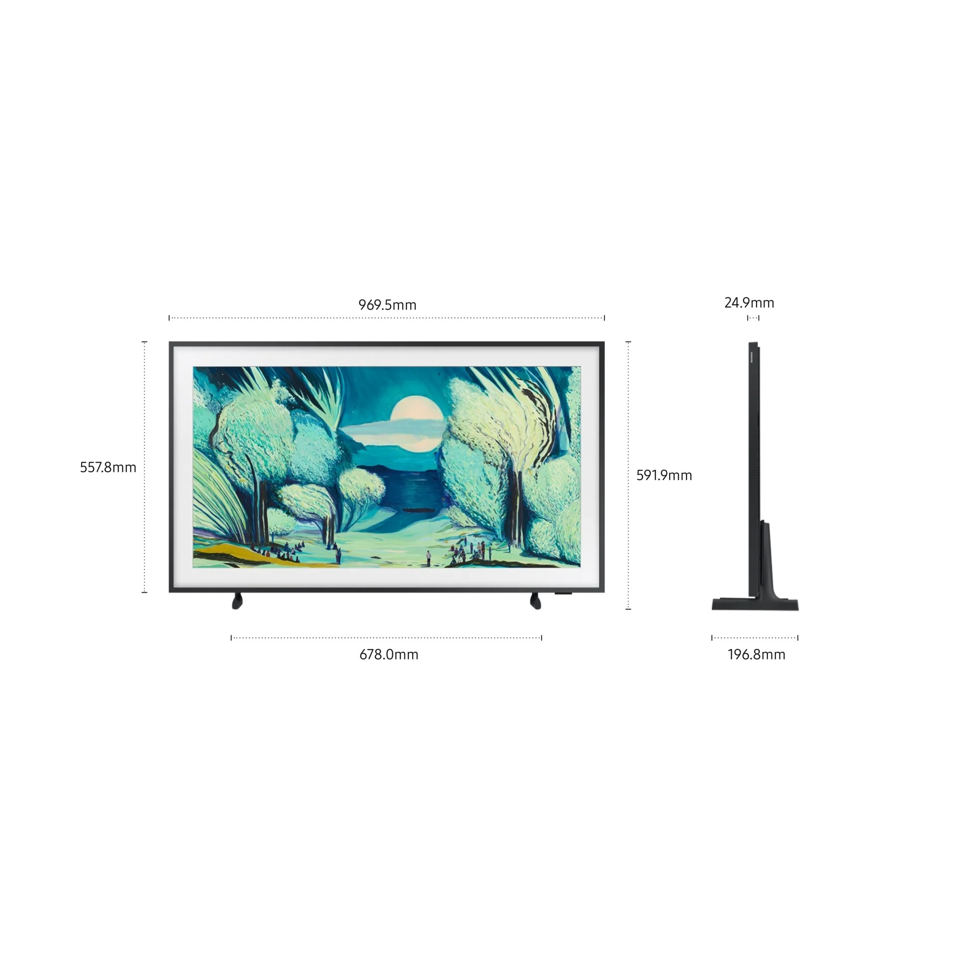 SAMSUNG TV The Frame 4K Vision AI Smart TV (2025), QE43LS03FAU - Image 4