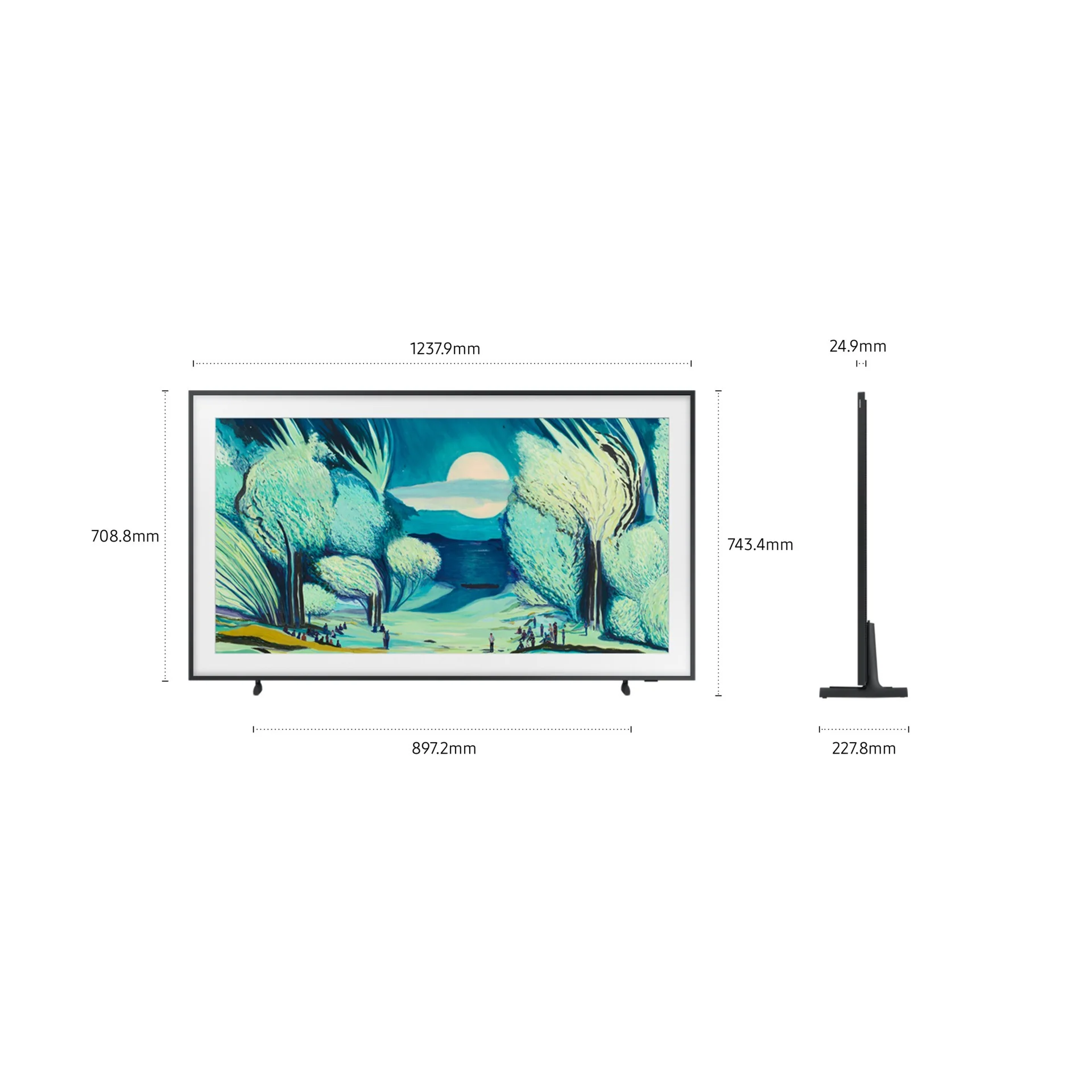 SAMSUNG TV The Frame 4K Vision AI Smart TV (2025), QE55LS03FAU - Image 4