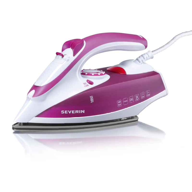 Severin Bügeleisen BA3243 weiss/violet