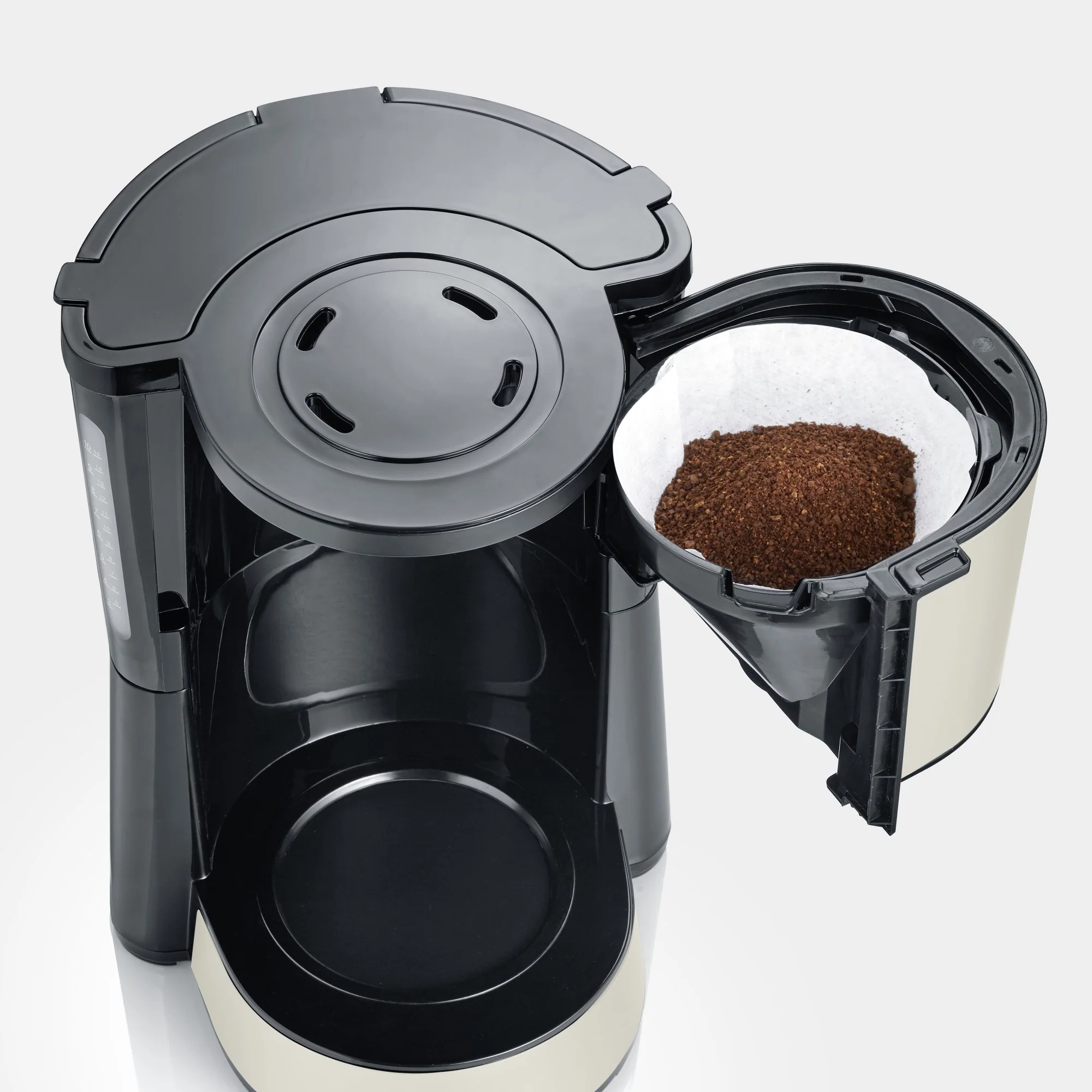 Severin Filterkaffeemaschine KA9575, beige - Image 3