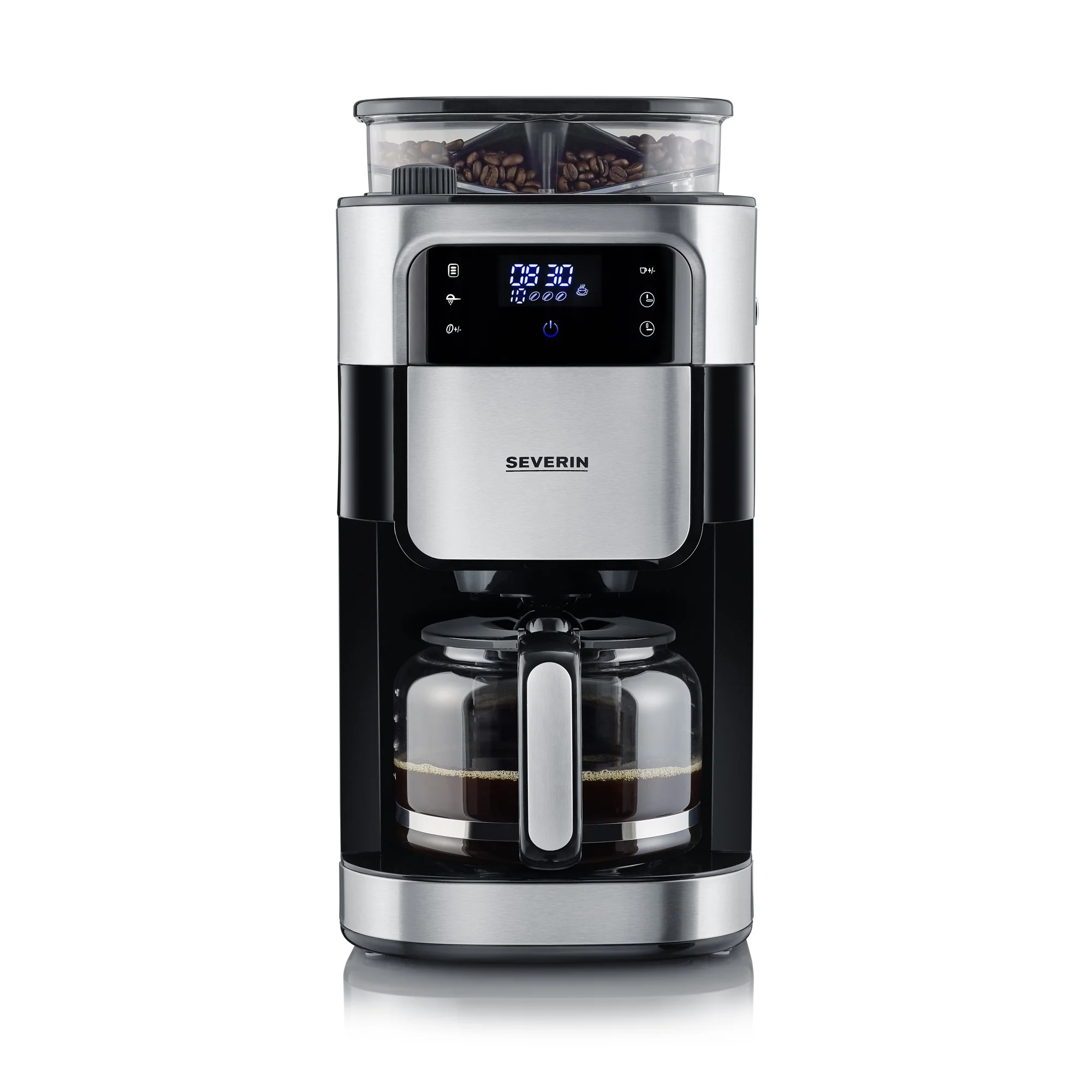Severin Filterkaffeemaschine mit Edelstahl-Mahlwerk KA4813 - Image 2