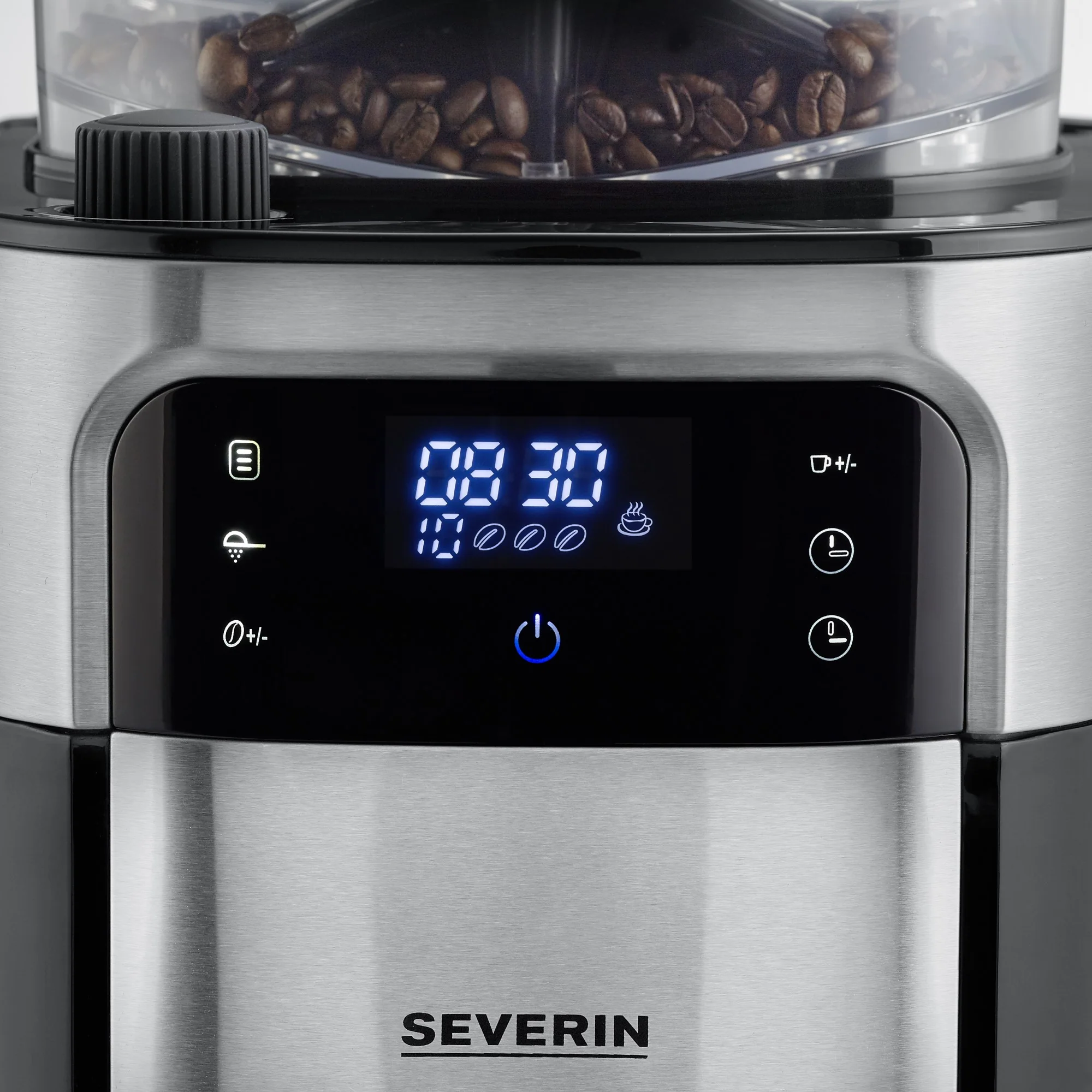 Severin Filterkaffeemaschine mit Edelstahl-Mahlwerk KA4813 - Image 3