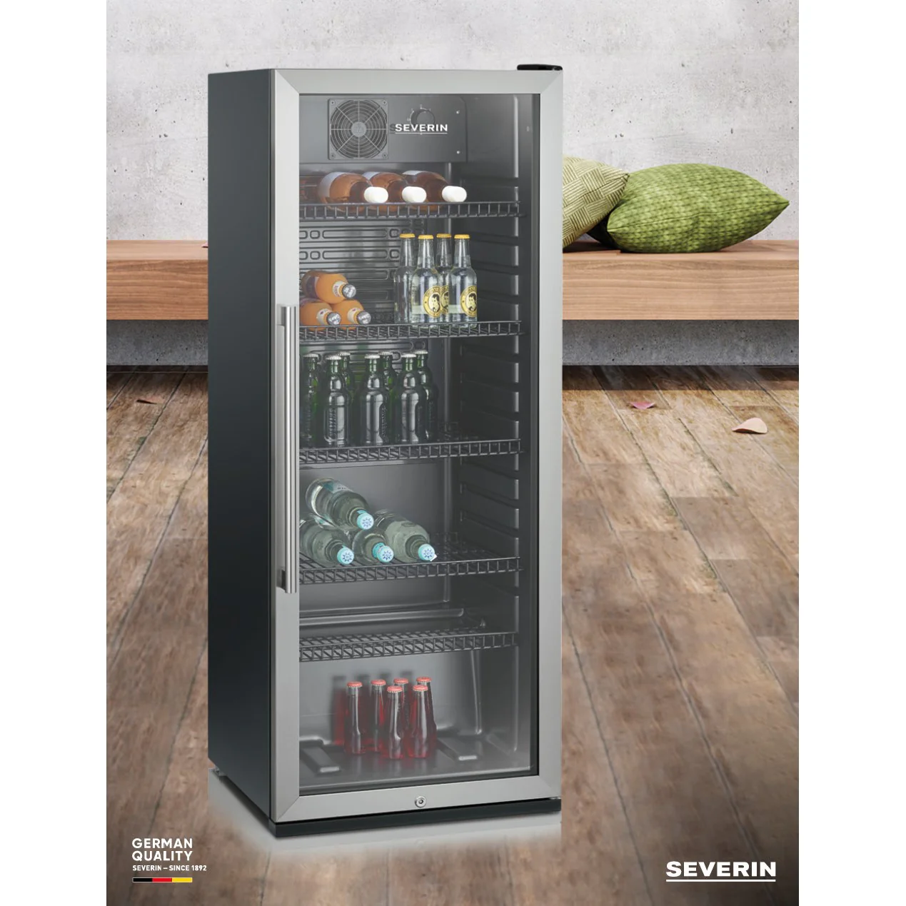 Severin Flaschenkühlschrank FKS8841, 237 Liter - Image 6