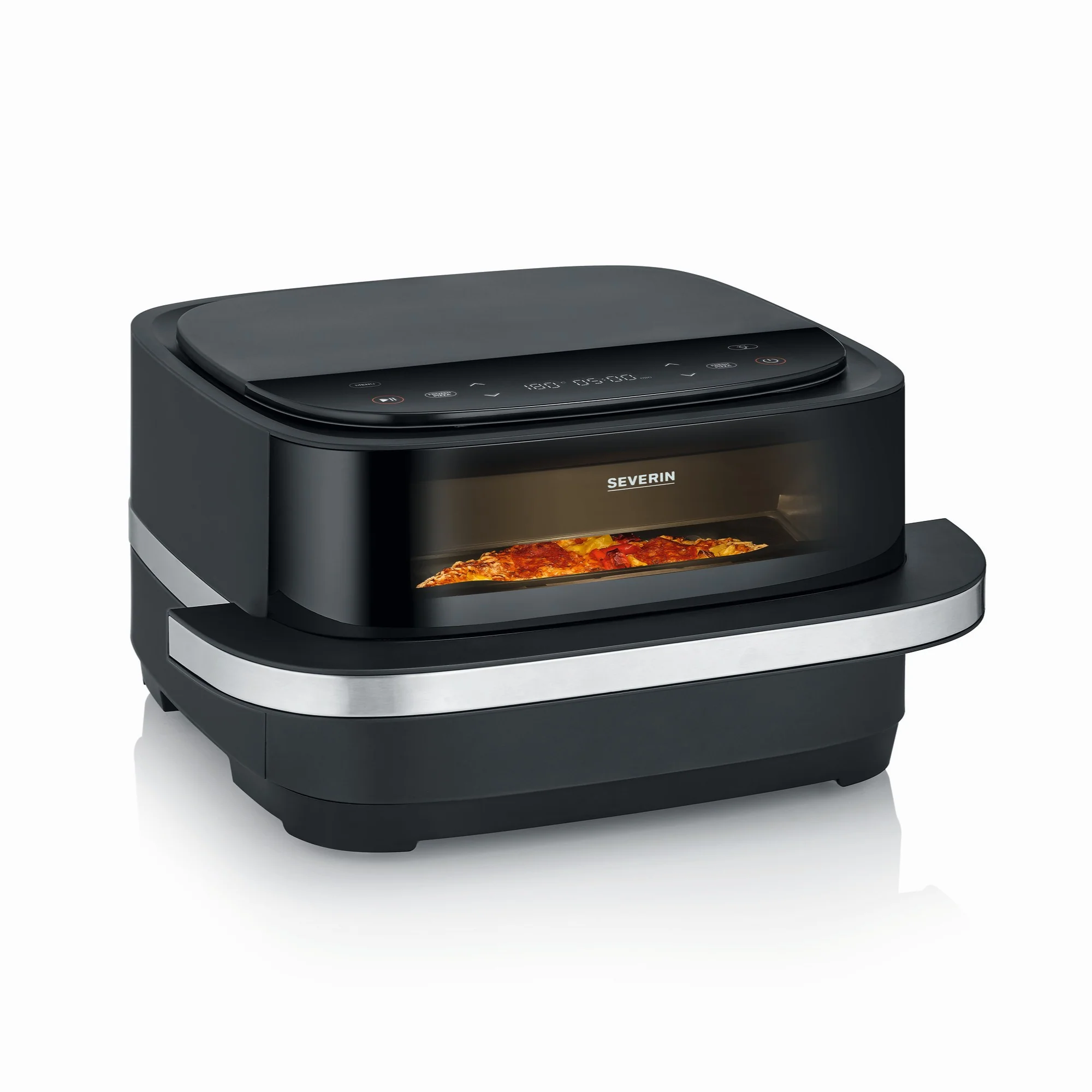 Severin Heissluftfritteuse Fry&Pizza&more mit 4 Liter