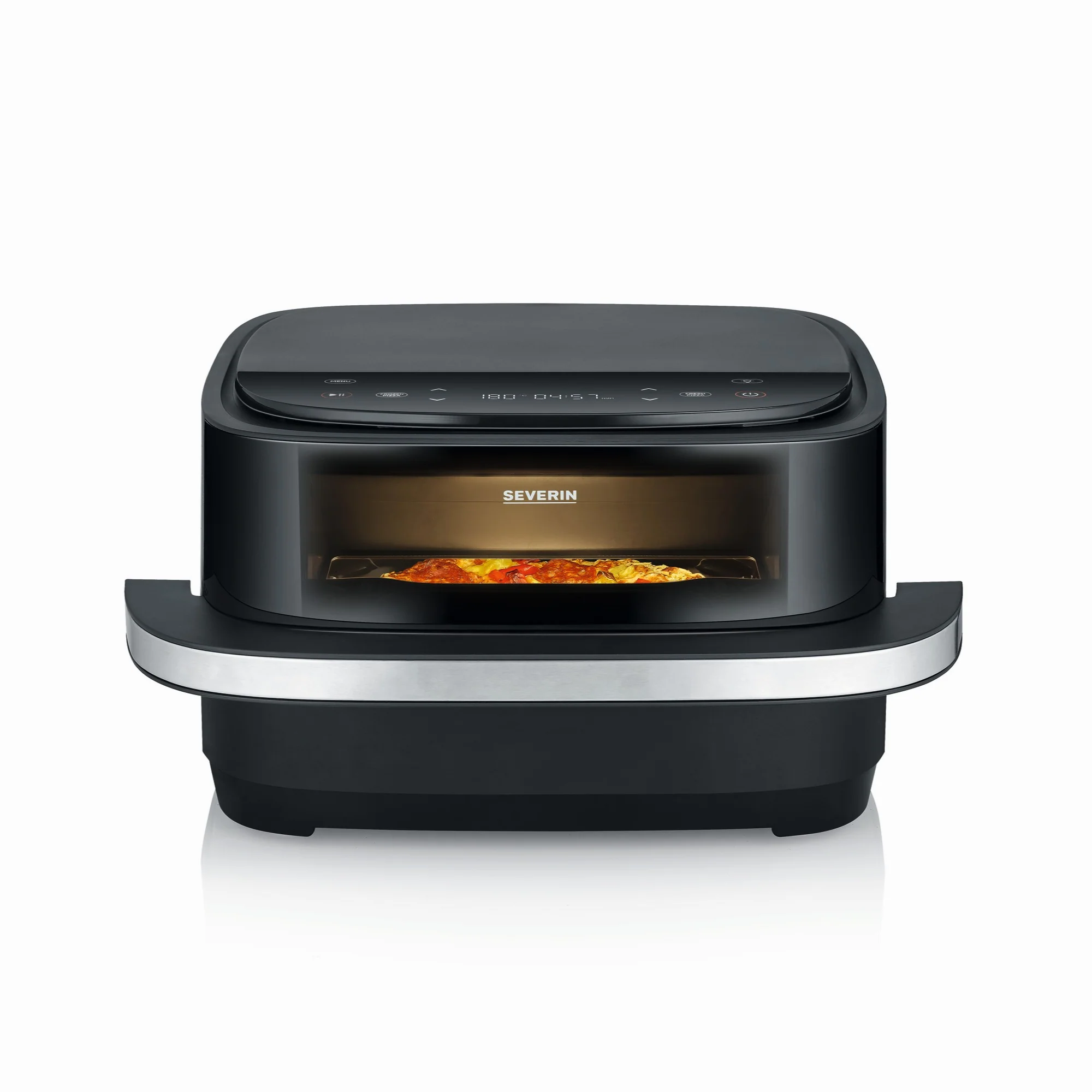 Severin Heissluftfritteuse Fry&Pizza&more mit 4 Liter - Image 5