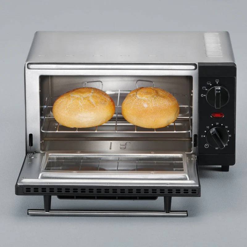 Severin Kleinbackofen TO2052 schwarz/silber 800 Watt Minibackofen - Image 3
