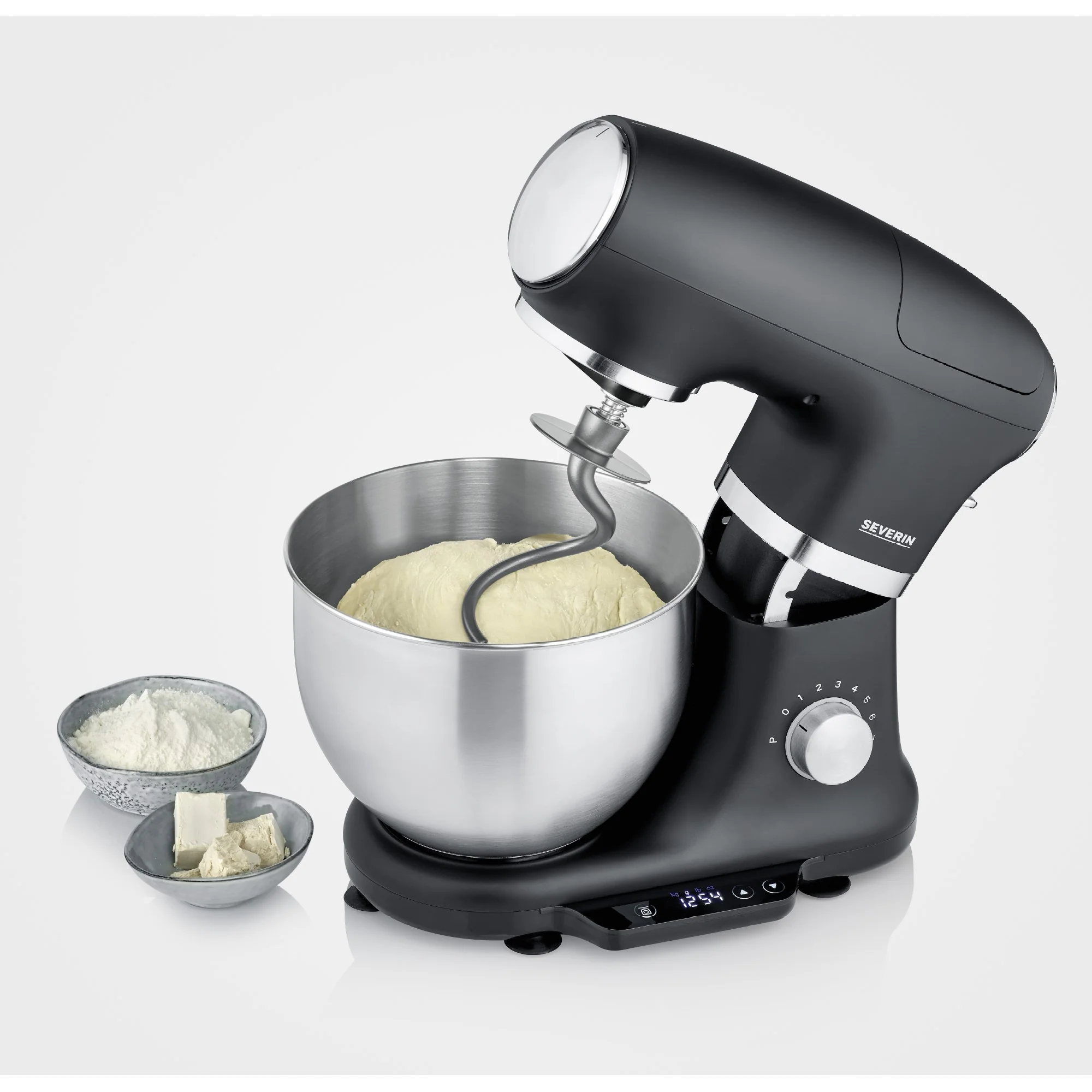 Severin Küchenmaschine KM3898 mit Waage und Timer - Image 3