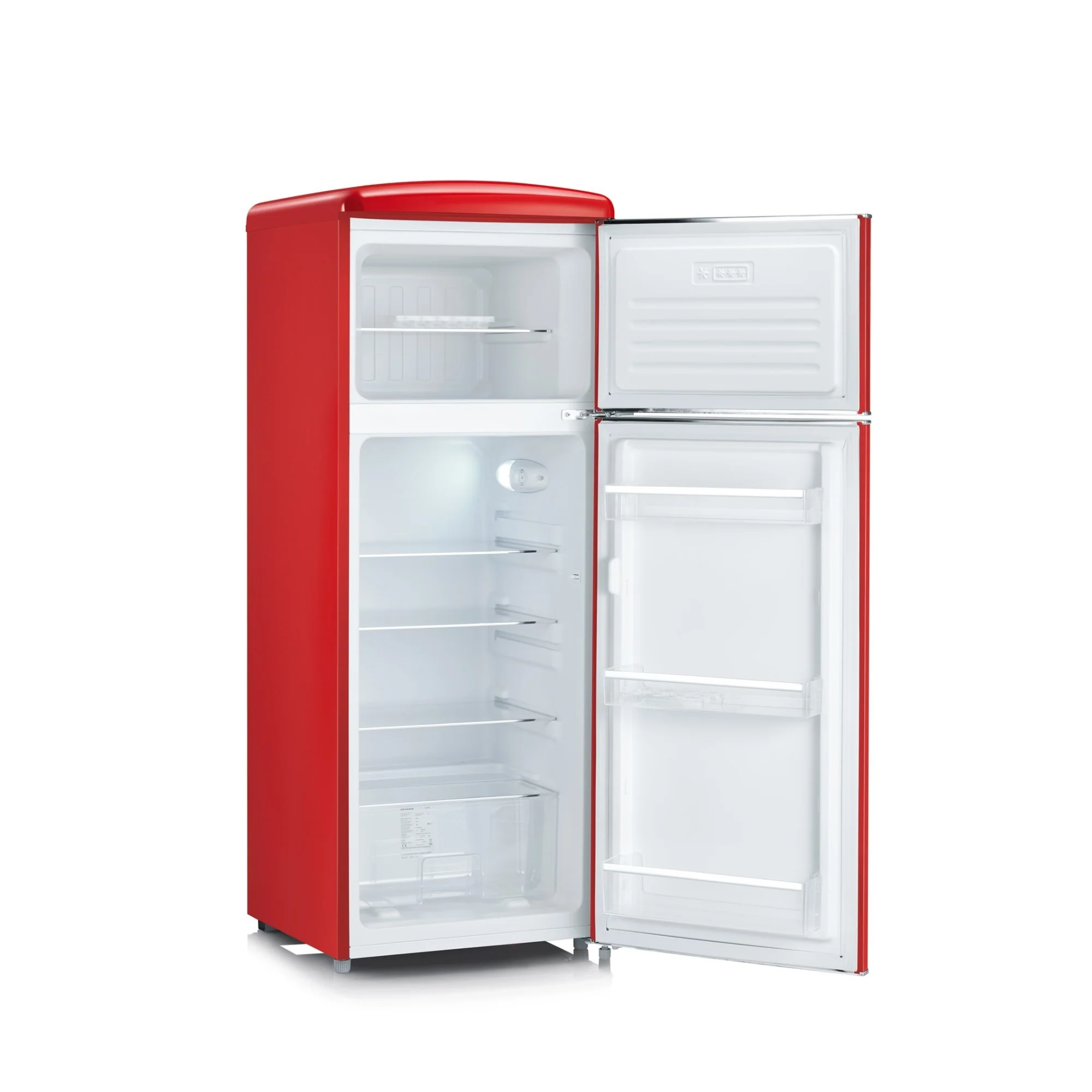 Severin Kühlschrank RKG8930 206L, Retro rot - Image 2