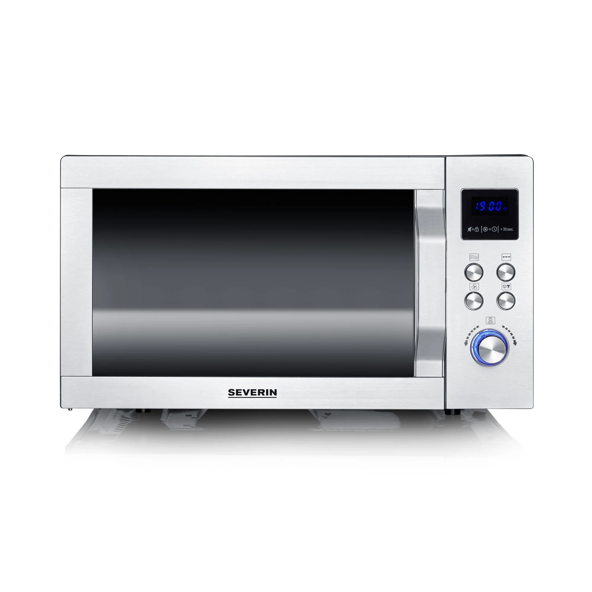 Severin Mikrowelle 3-in-1, Grill, Heissluft, MW7777 Deluxe Flatbed