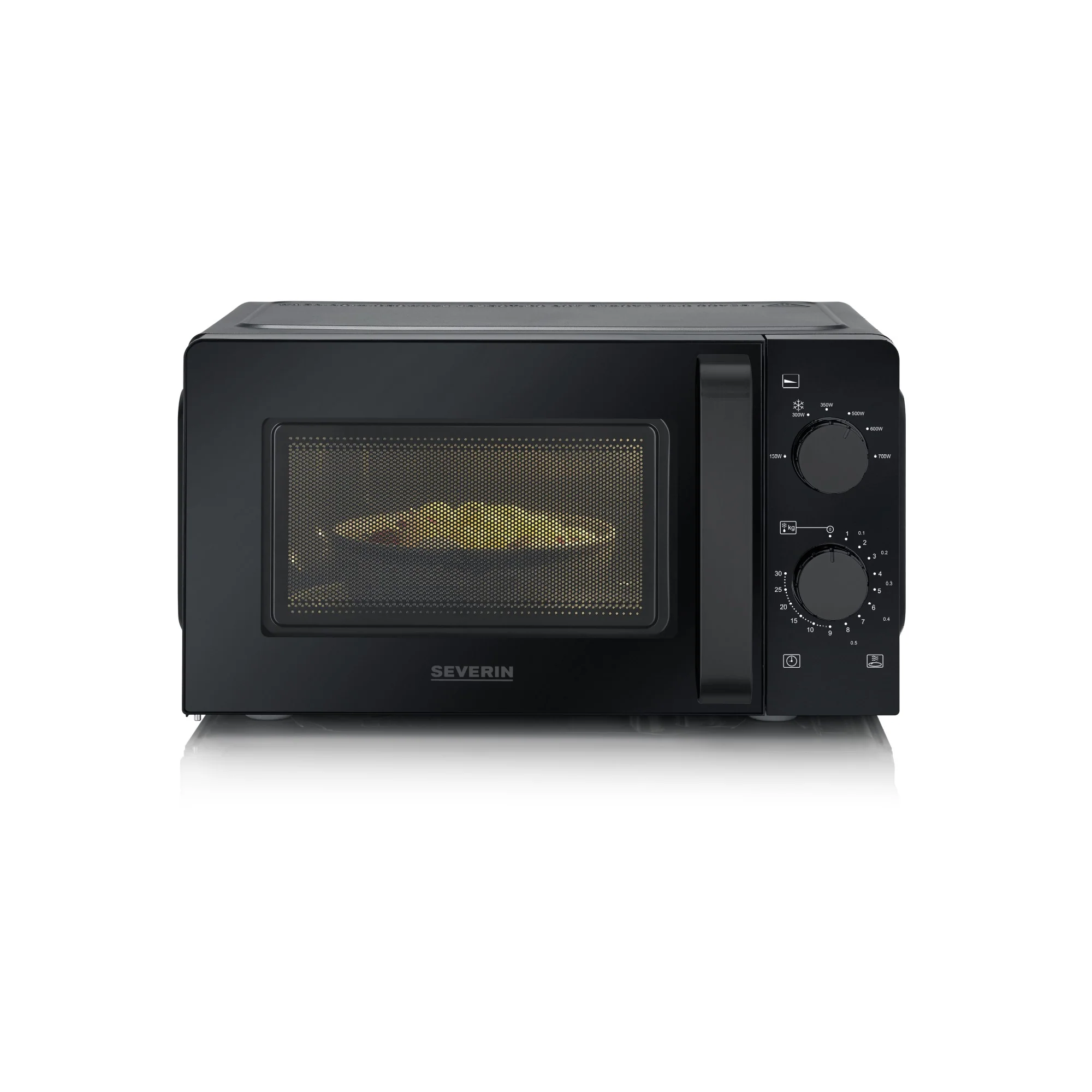 Severin Mikrowelle MW9587, Flatbed, 20 L, 800 W - Image 2