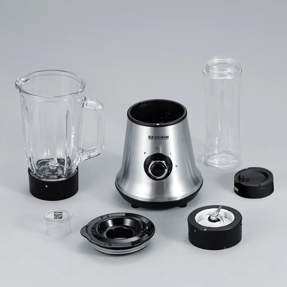 Severin Standmixer SM3737 Mix & Go schwarz/edelstahl - Image 11