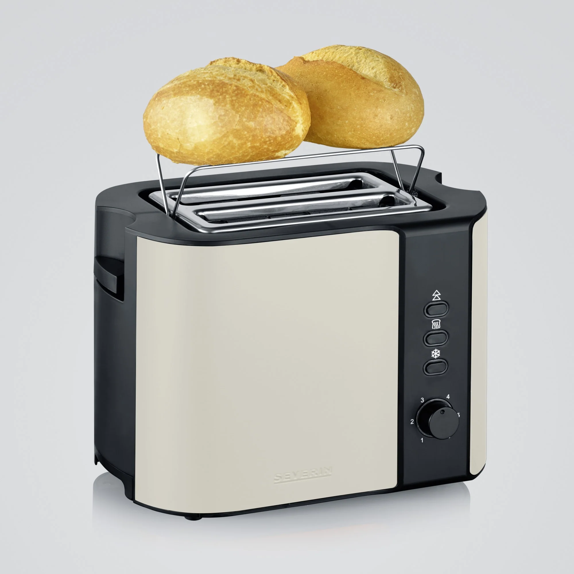 Severin Toaster 2 Scheiben, AT9576, beige - Image 2