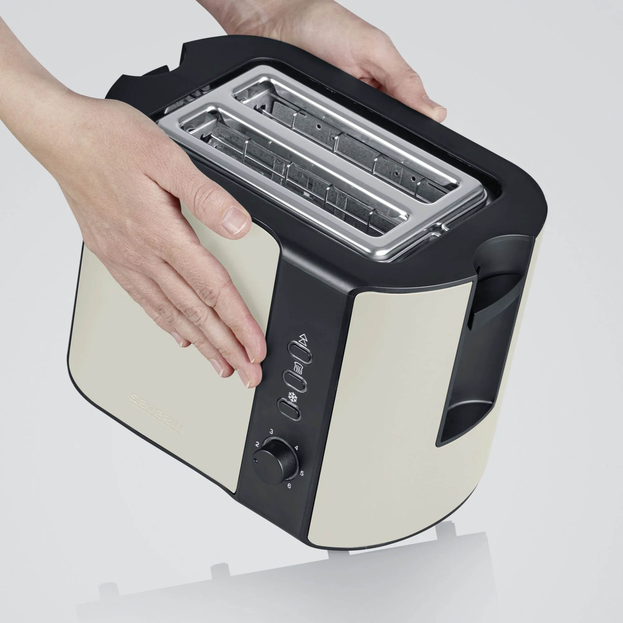 Severin Toaster 2 Scheiben, AT9576, beige - Image 3