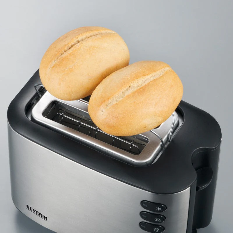 Severin Toaster AT2514 CH, edelstahl/schwarz - Image 2