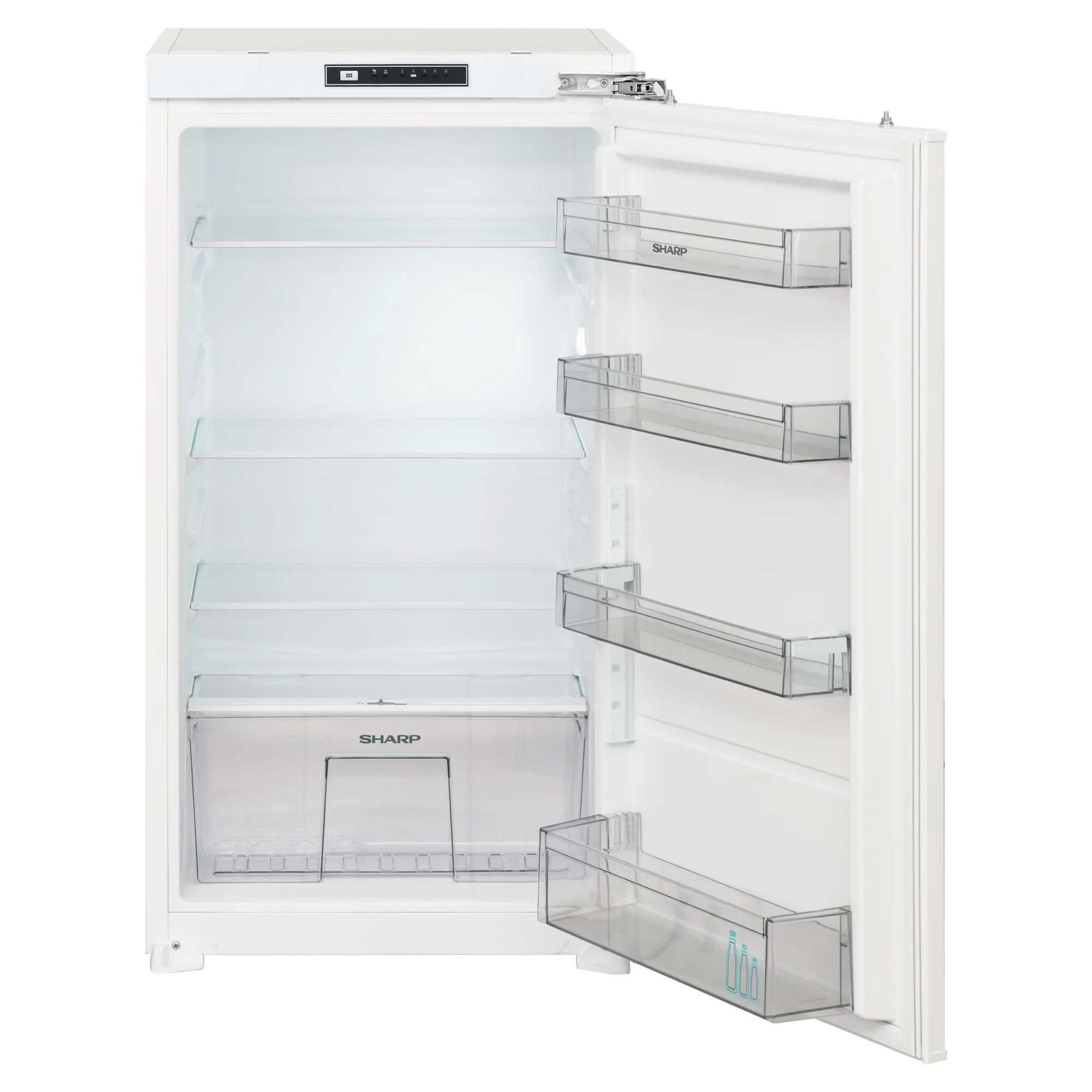 Sharp Einbaukühlschrank SJ-LD155E0XD/CH-Norm, 103er-Nische, Festtür