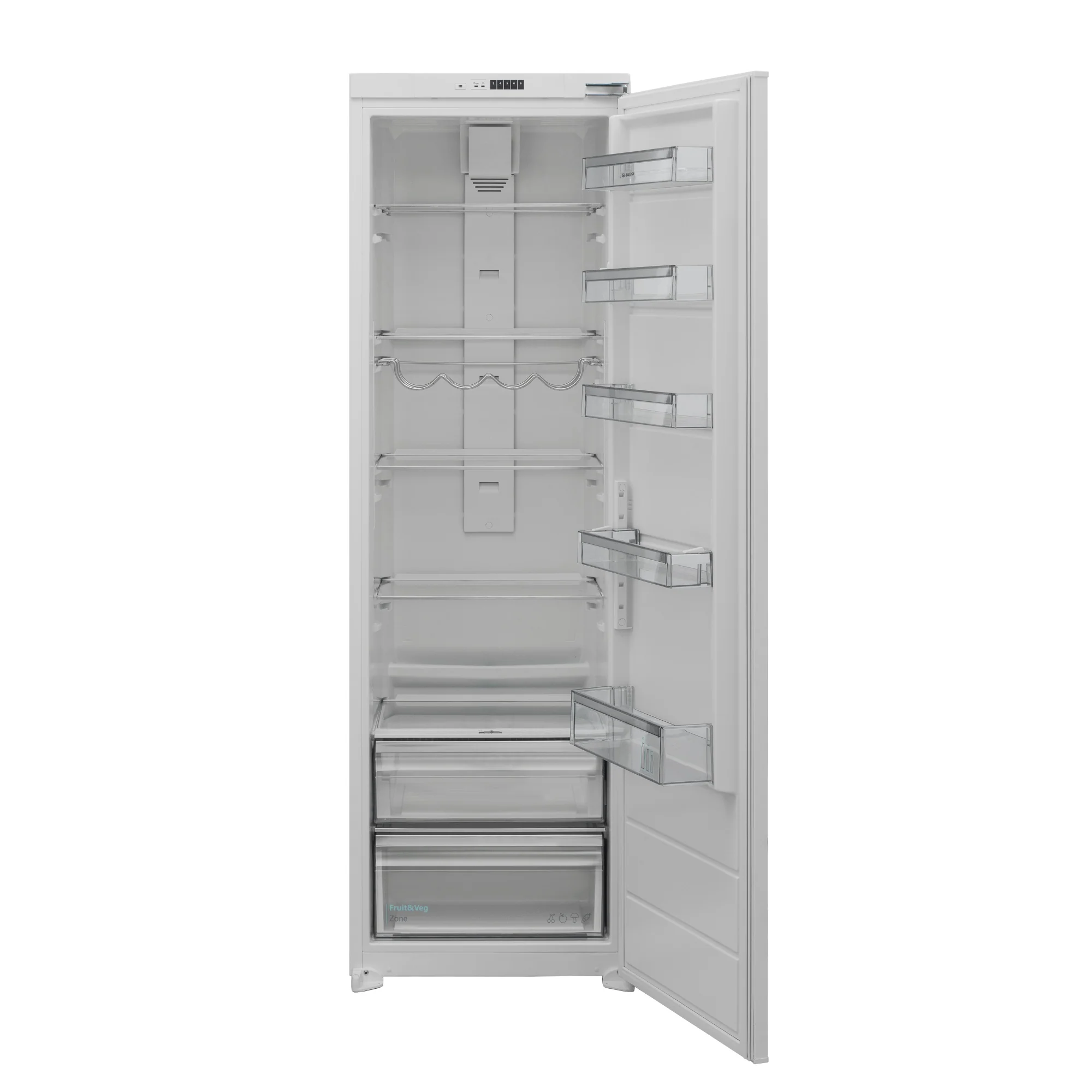 Sharp Einbaukühlschrank SJ-LD300E00X/CH-Norm, 178er-Nische, Festtür