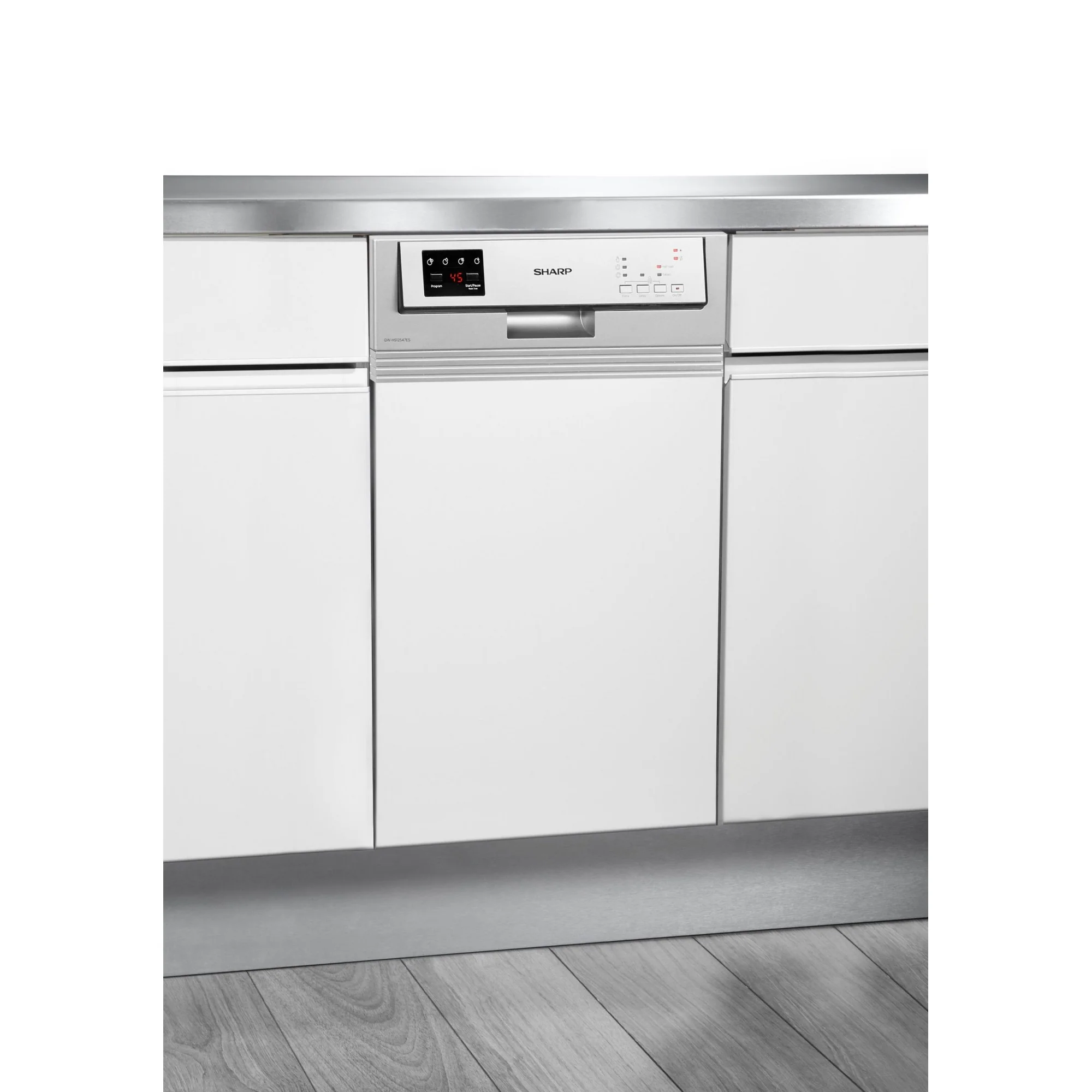 Sharp Geschirrspüler Einbau teilint. QW-HS12S47ES-CH 45cm - Image 6