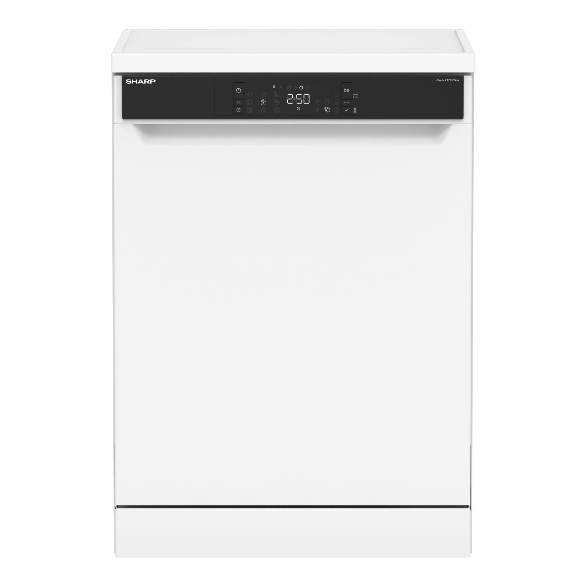 Sharp Geschirrspüler freistehend QW-NA3YF42AW-CH, 60cm, A-Klasse
