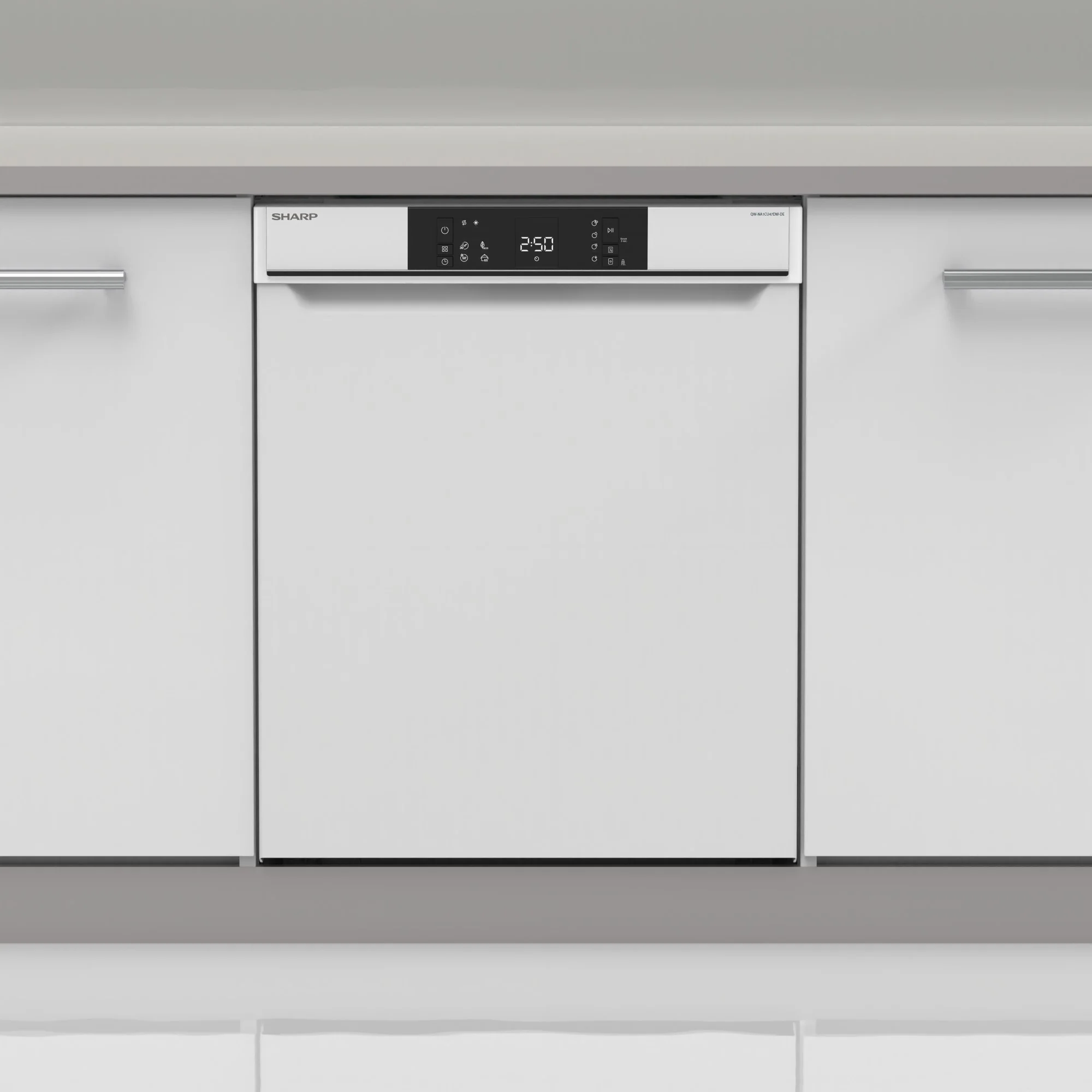 Sharp Geschirrspüler Unterbau teilint. QW-NA1CU47DW 60cm