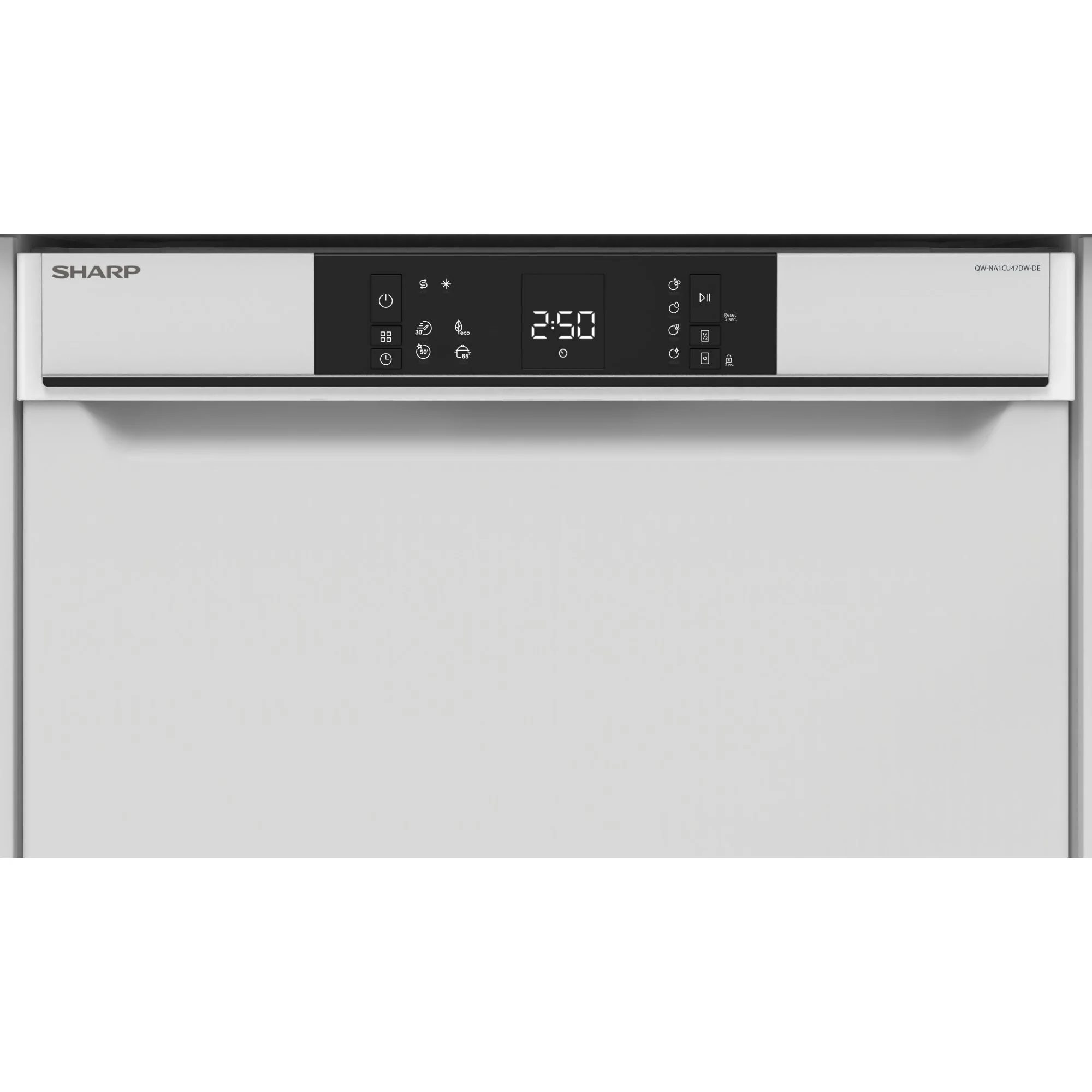 Sharp Geschirrspüler Unterbau teilint. QW-NA1CU47DW 60cm - Image 6
