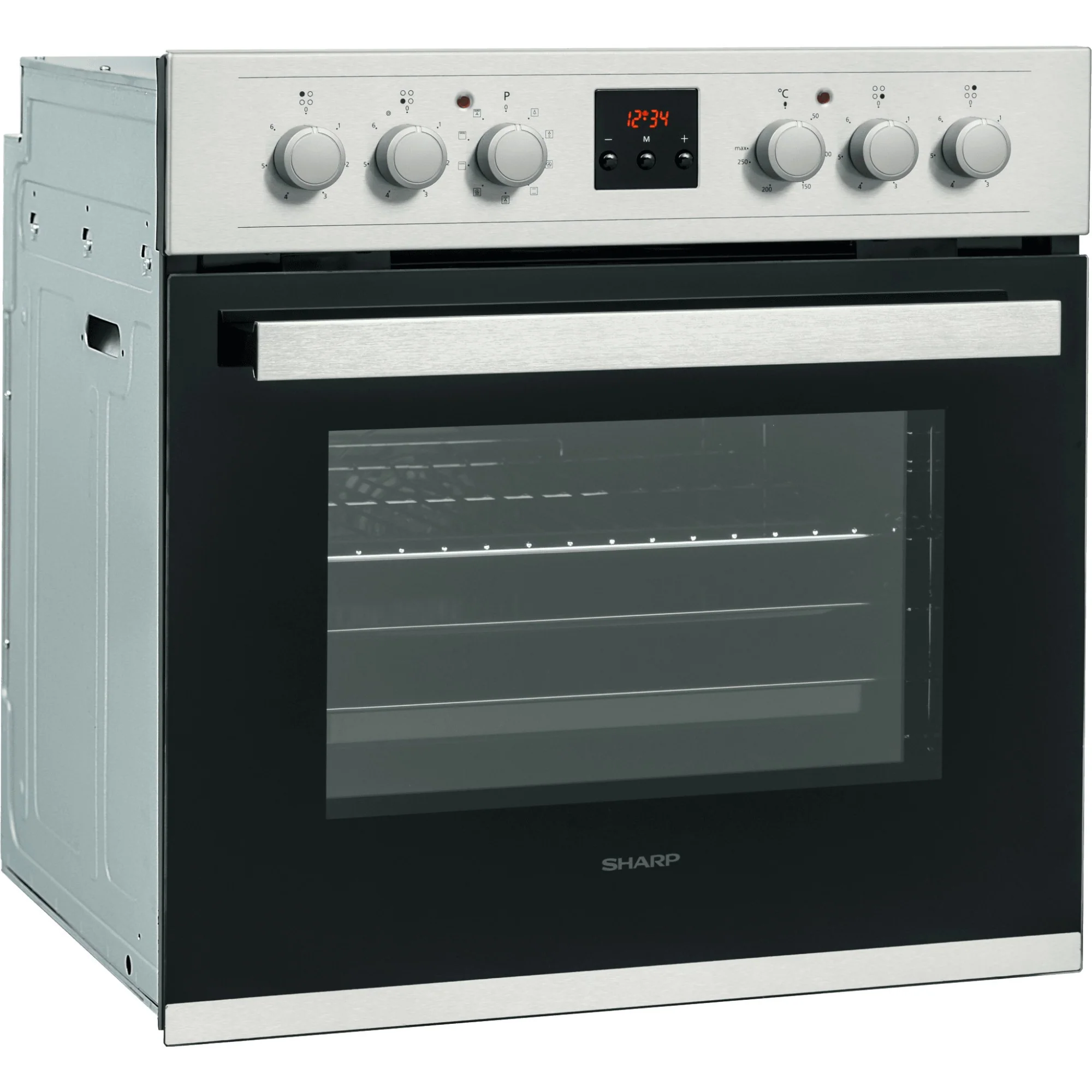 Sharp Kochherd Set Backofen und Cerankochfeld, Einbau, K-62D19IM0-EU - Image 2