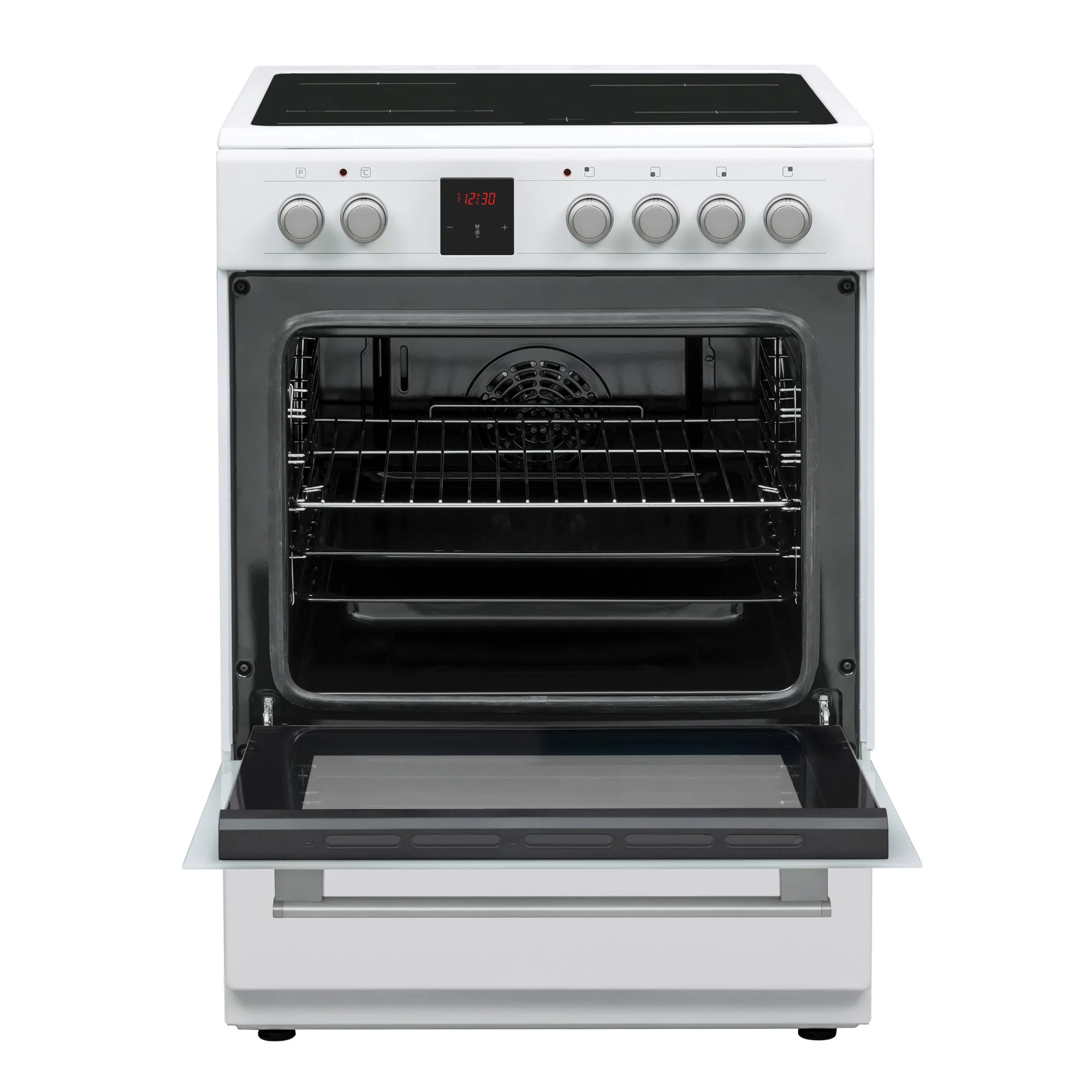 Sharp Kochherd freistehend KF-76VDD19W-CH, 230/400V - Image 3