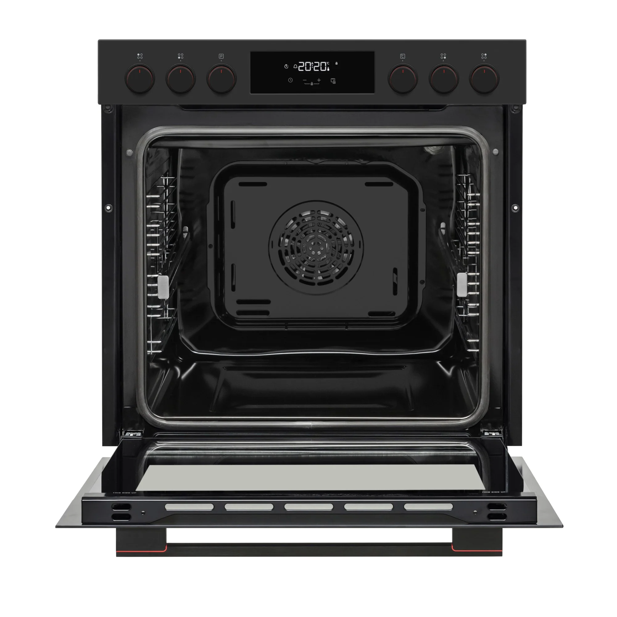 Sharp Kochherd Set Backofen und Vitrokeramikkochfeld, Einbau, K-72P19BNH-EU Poly-Set - Image 4