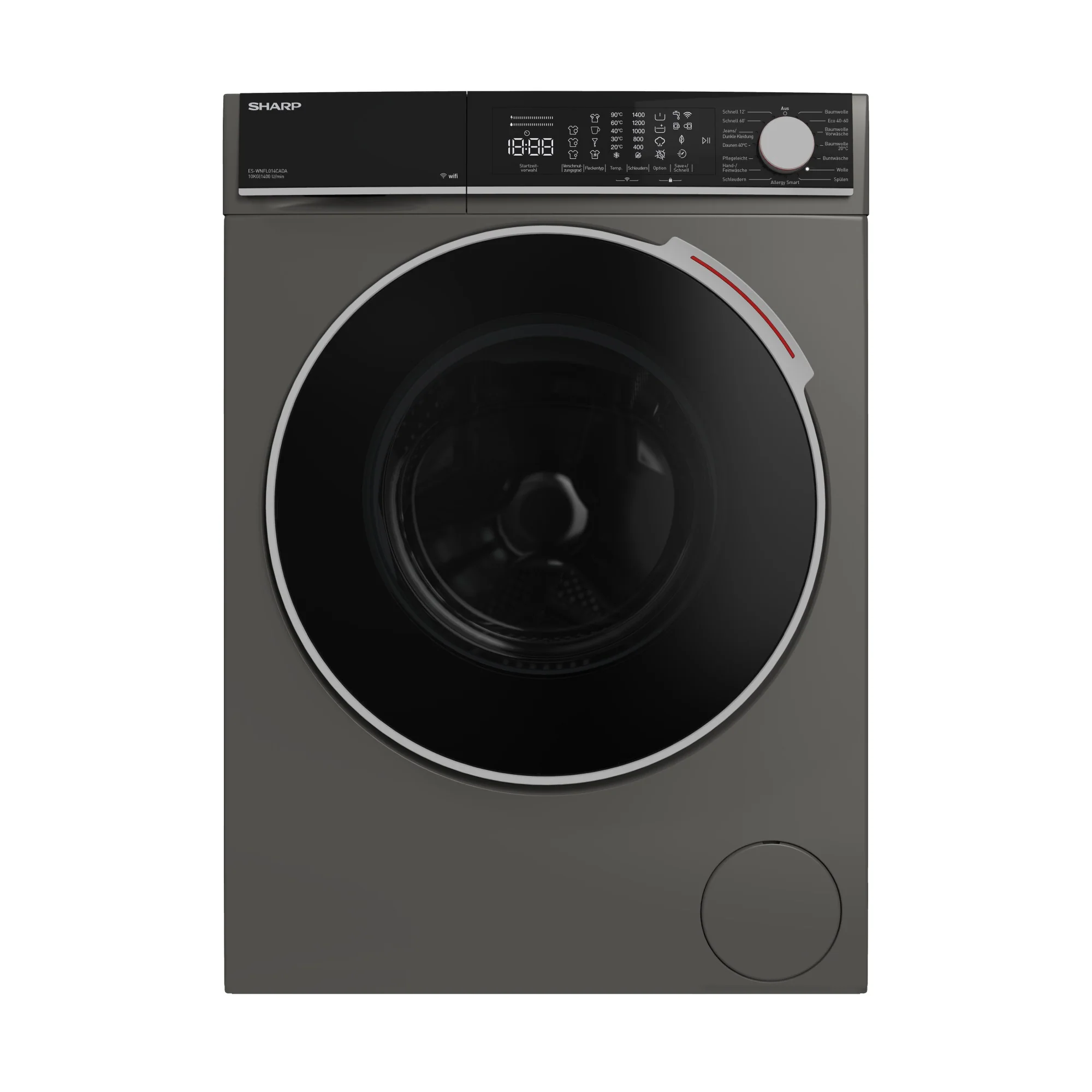 Sharp Waschmaschine 10kg ES-WNFL014CADA-CH, WiFi, A-Klasse
