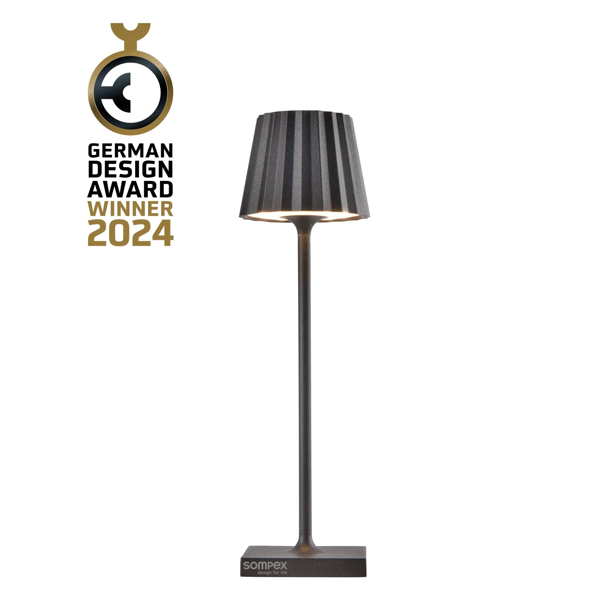 Sompex Tischlampe Troll nano anthrazit, 21cm - Image 2
