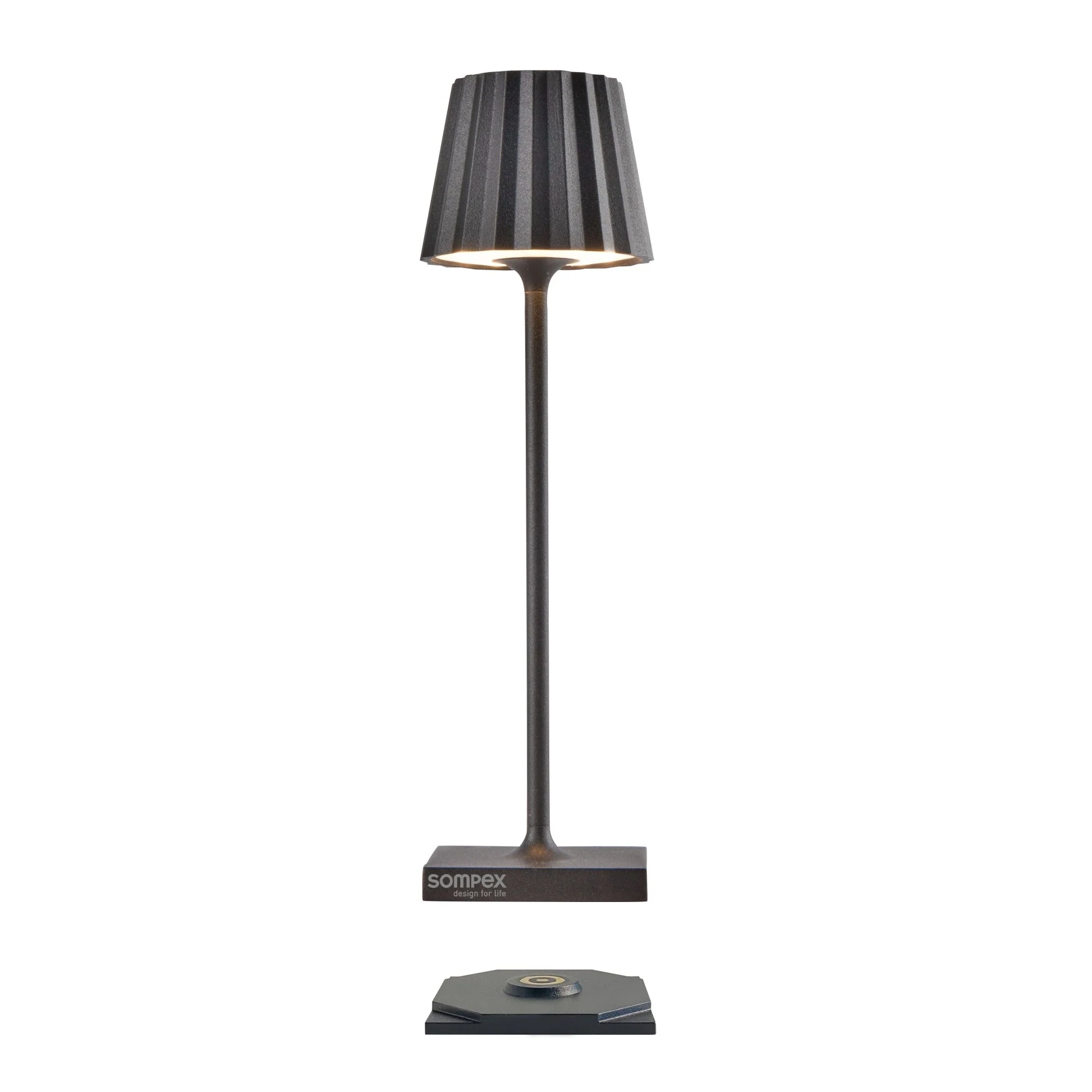 Sompex Tischlampe Troll nano anthrazit, 21cm - Image 3