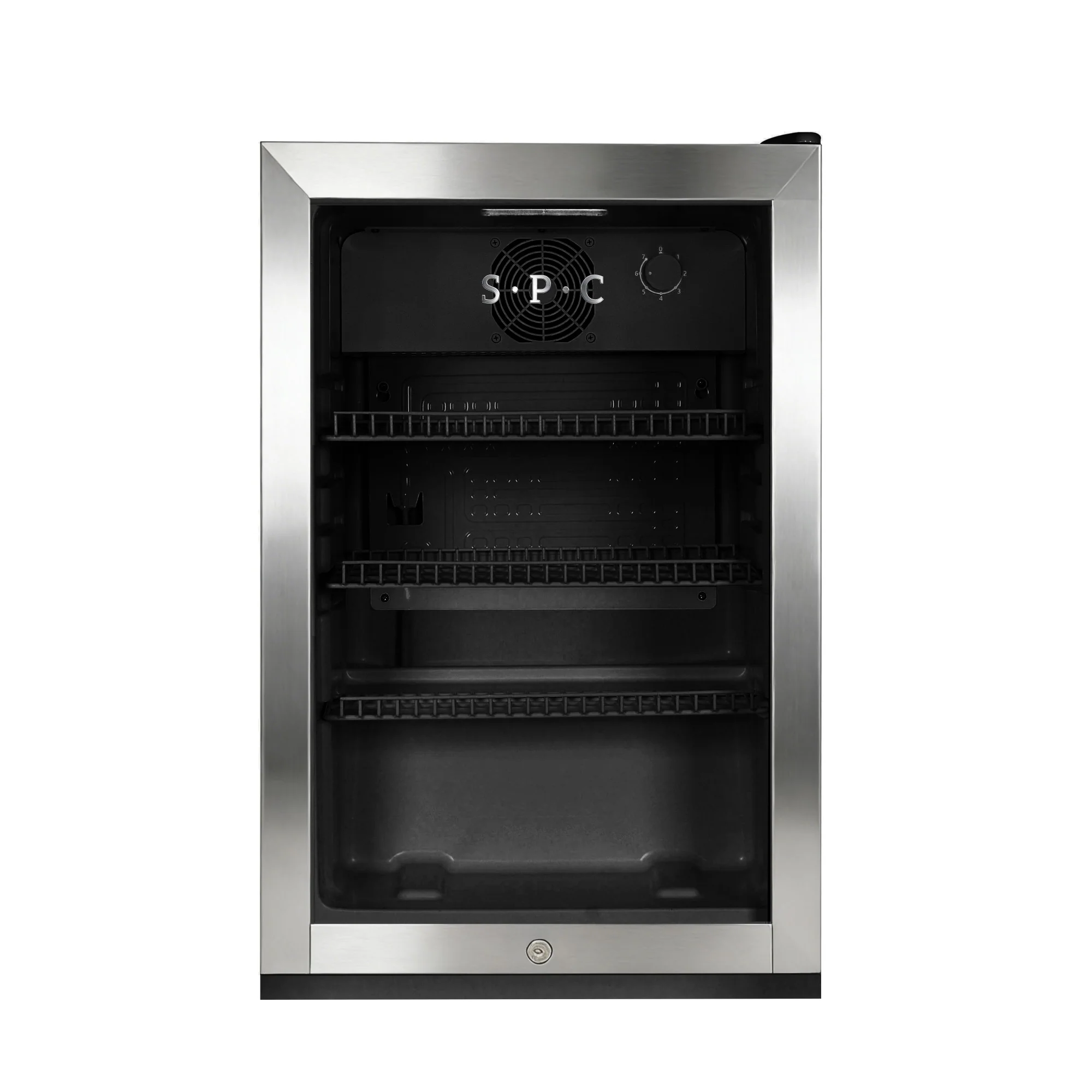 SPC Flaschenkühlschrank FKS118C INOX - Image 2