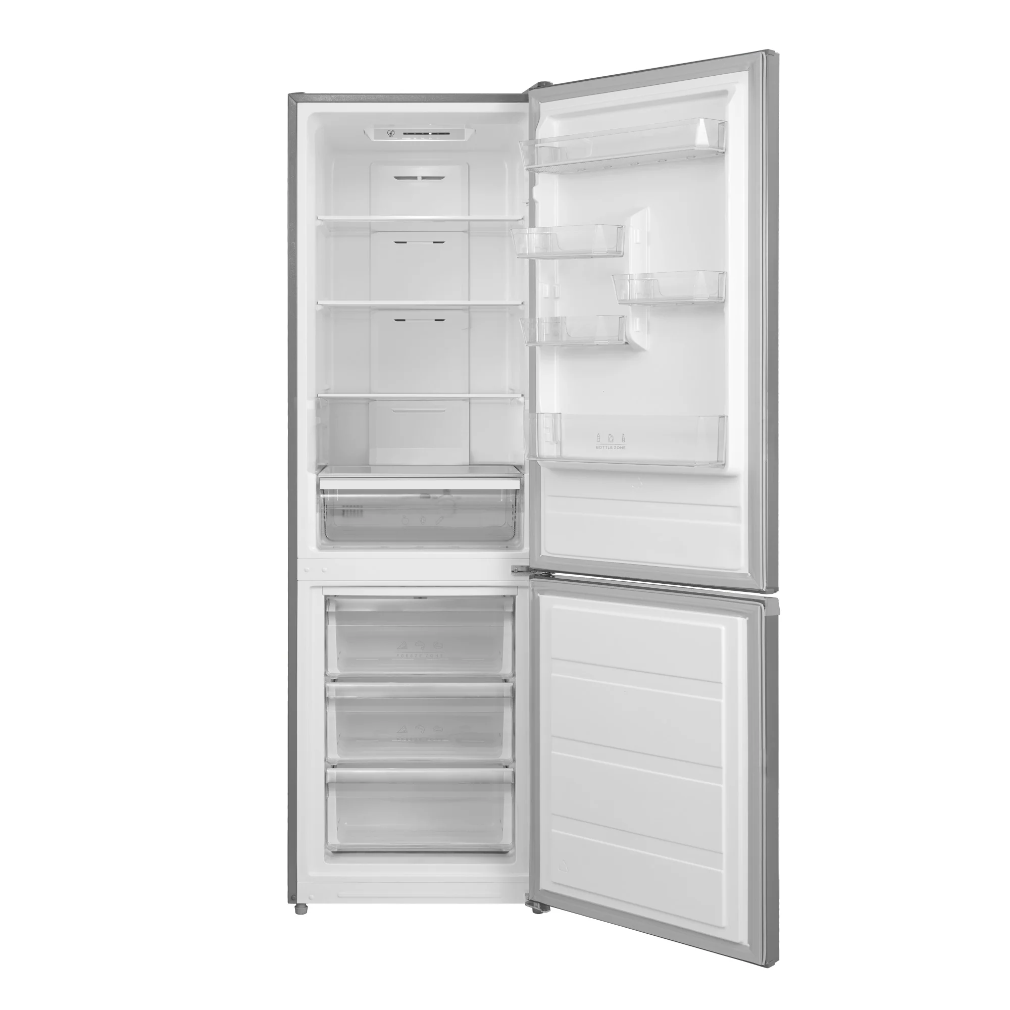 SPC Kühl- / Gefrierkombination KKS3612-2 INOX, 310 L, C-Klasse, NoFrost - Image 2