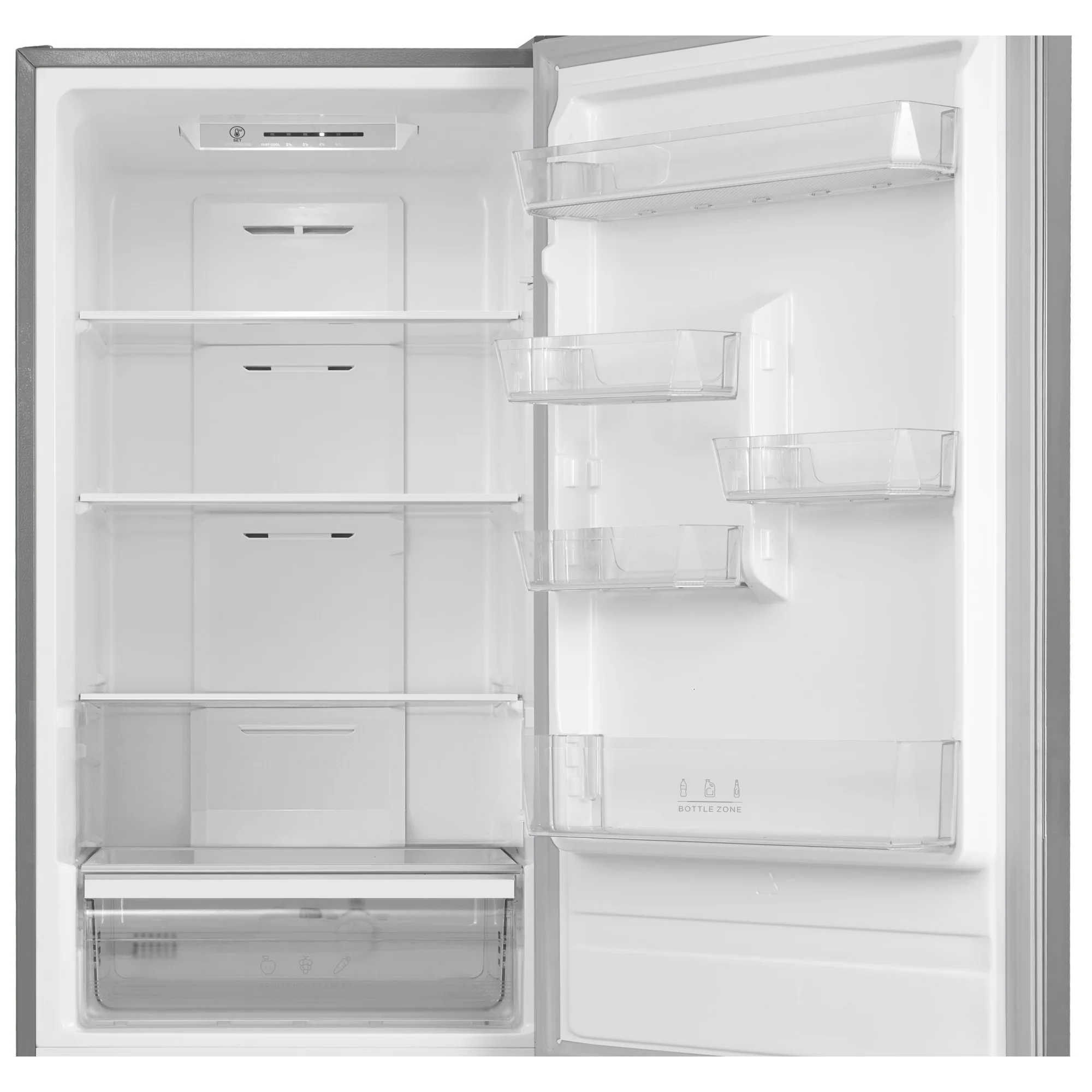 SPC Kühl- / Gefrierkombination KKS3612-2 INOX, 310 L, C-Klasse, NoFrost - Image 3
